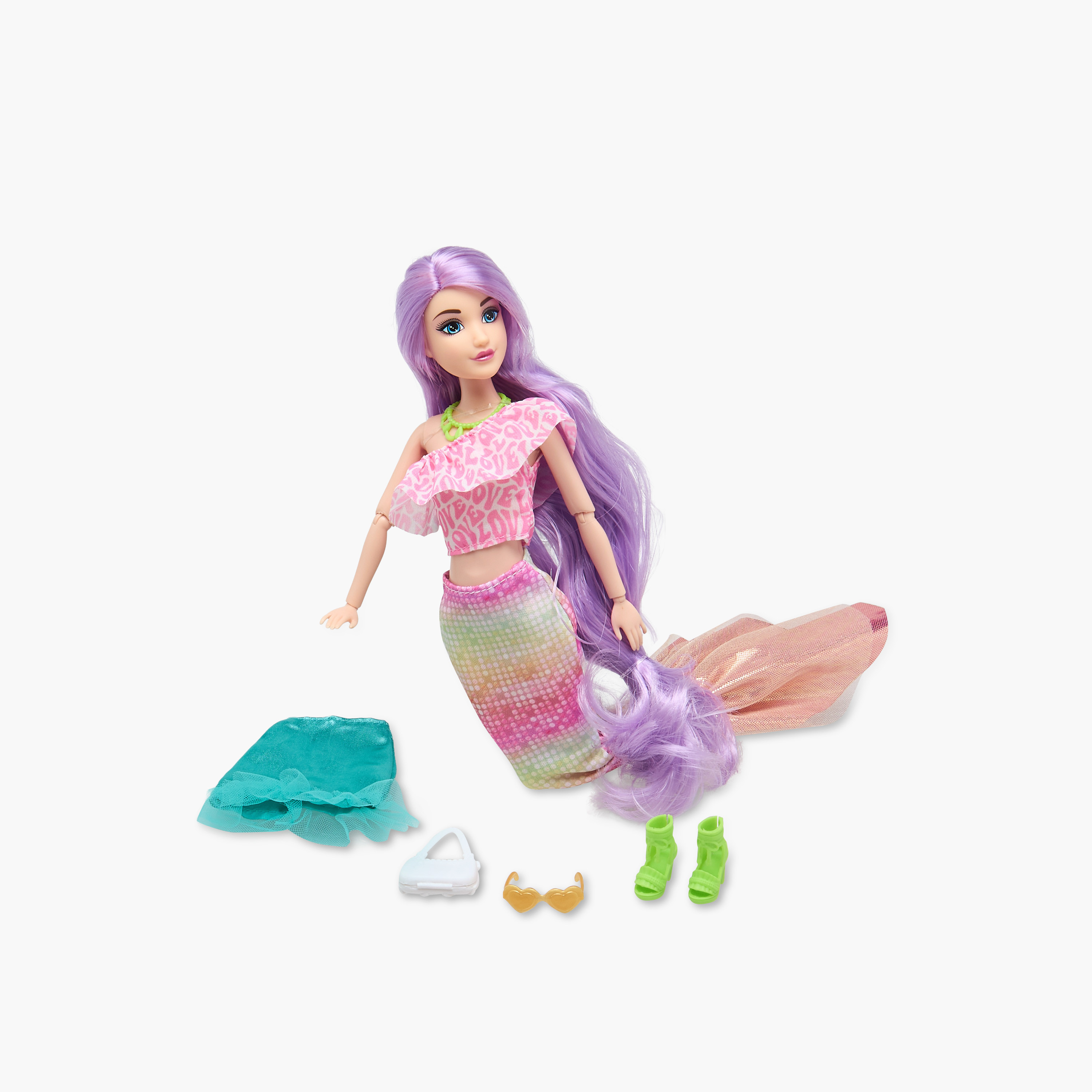 Juniors Mermaid Fashion Doll Playset - 11.5 inches-toys-dollsandplaysets-dollplaysets-image-1