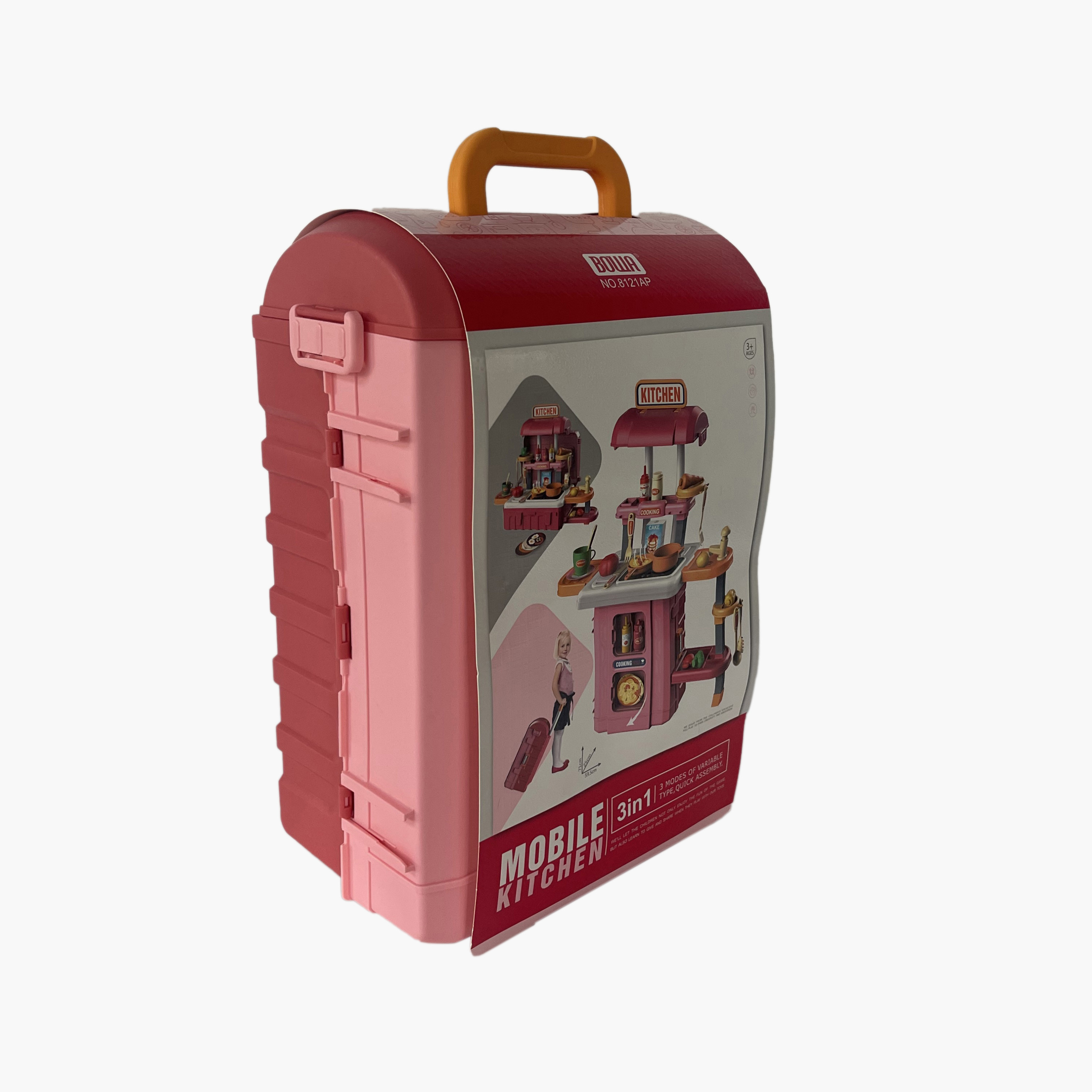 مجموعة ألعاب مطبخ محمول 3 في 1-toys-roleplay-householdsets-image-1