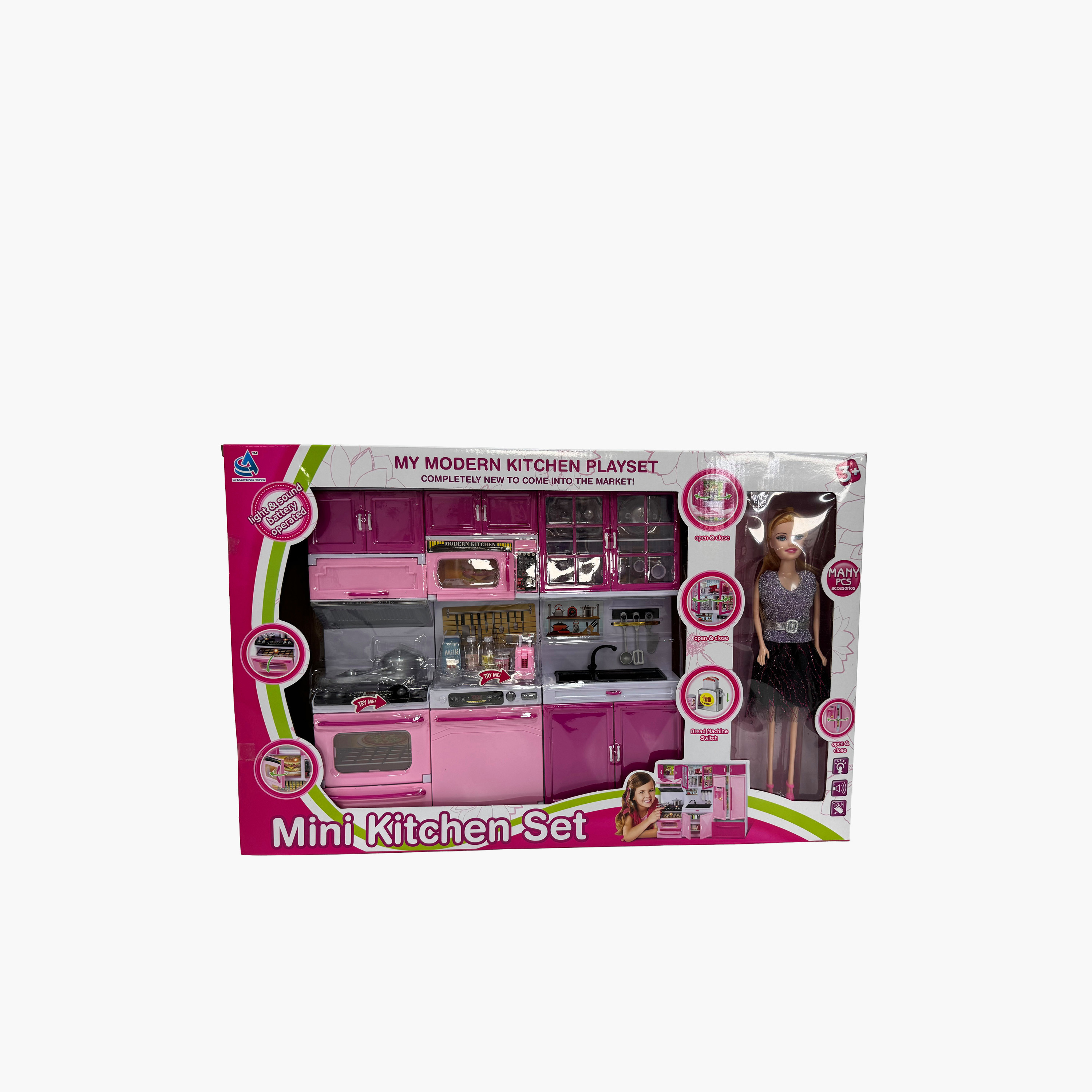 My Modern Modern Kitchen Barbie Playset-toys-roleplay-kitchensets-image-3
