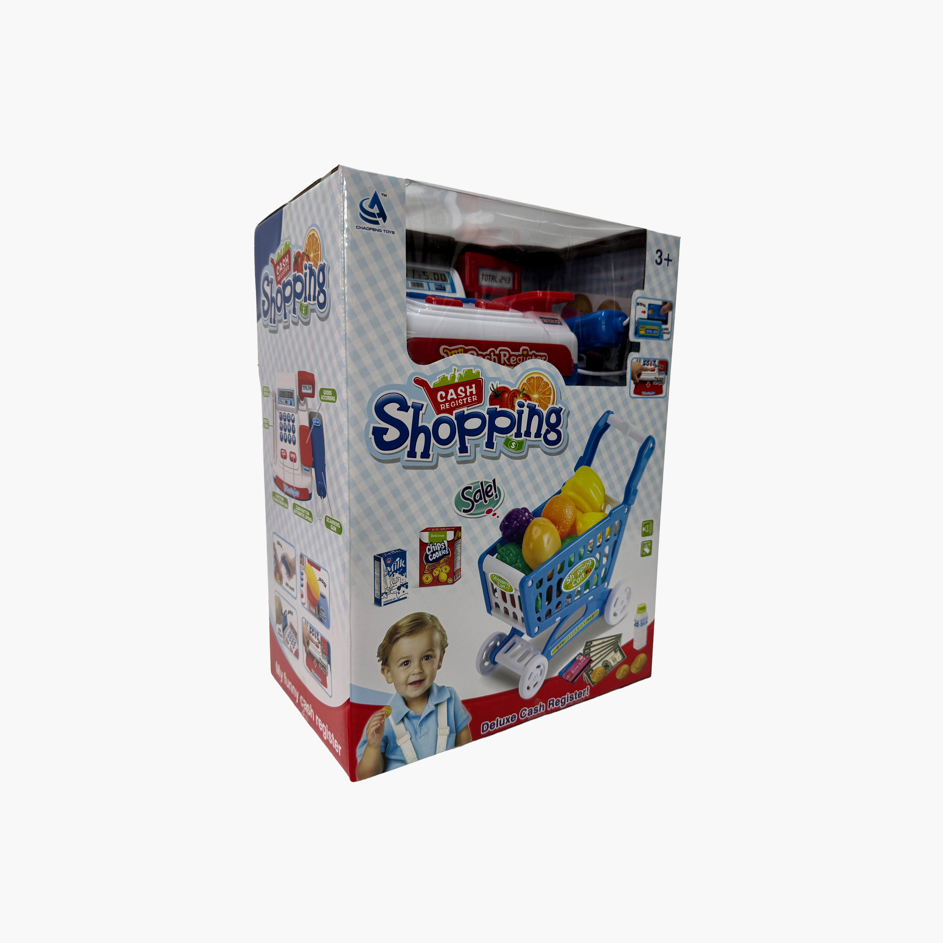 مجموعة لعب عربة تسوق وتسجيل النقود-toys-roleplay-supermarketandshoppingsets-image-4