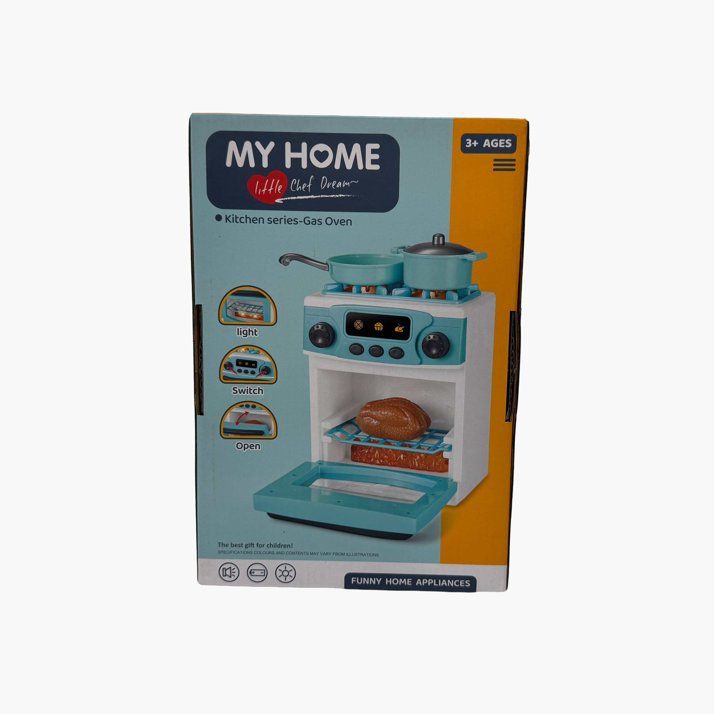 طقم ألعاب فرن غاز مع إضاءة وموسيقى-toys-roleplay-kitchensets-image-2
