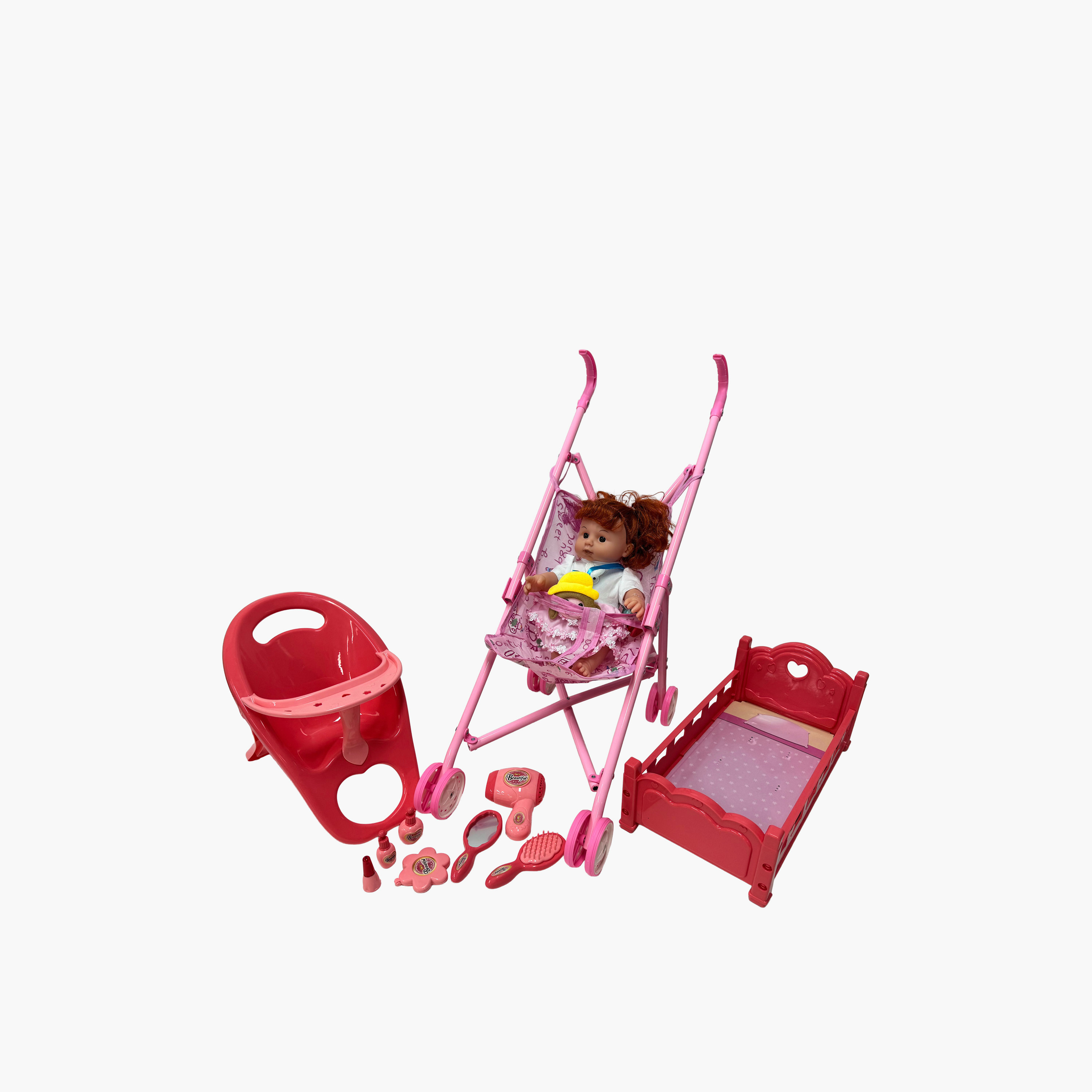 Baby Doll with Trolley Playset-toys-dollsandplaysets-dollplaysets-image-1