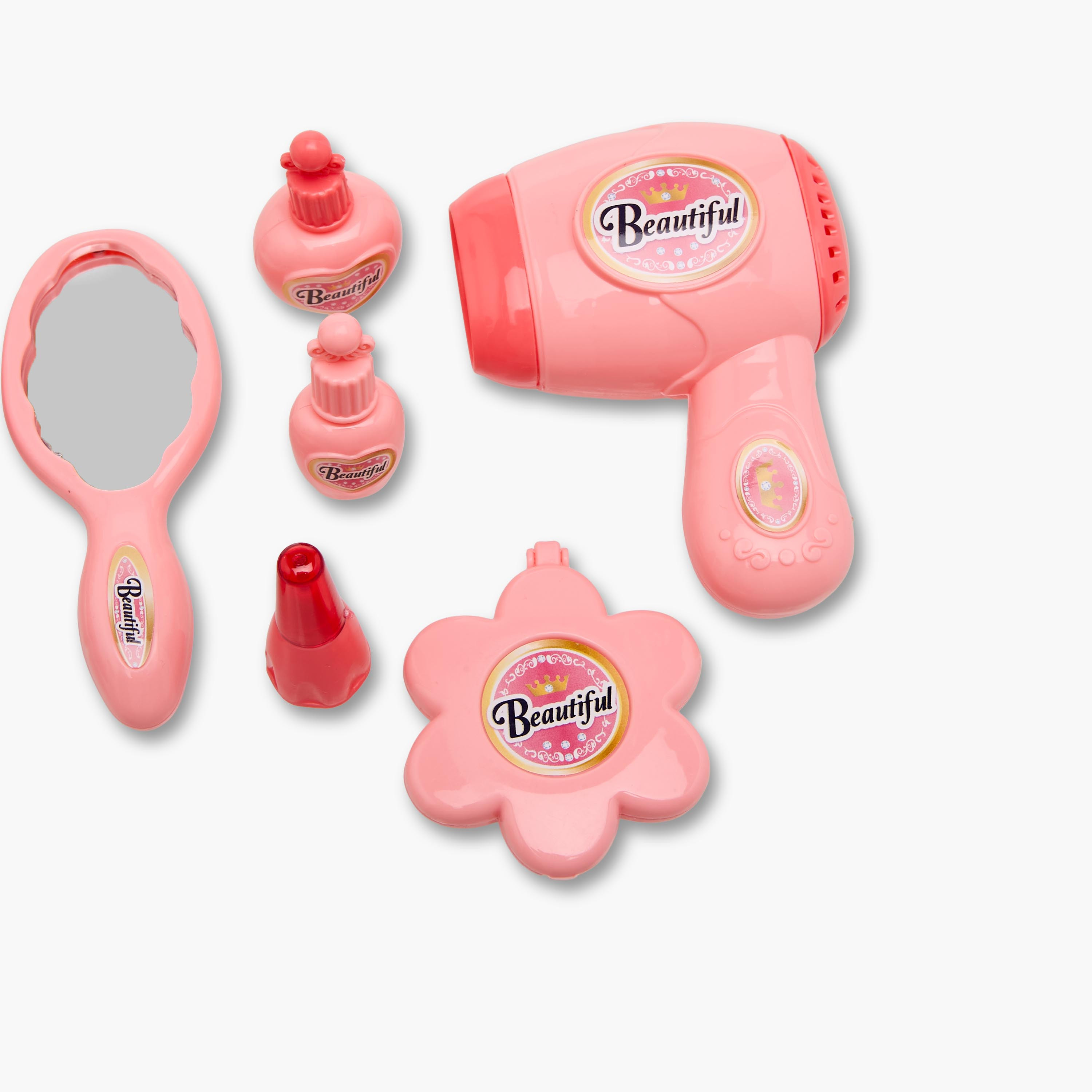 طقم لعب دمية أطفال مع إكسسوارات الشعر-toys-dollsandplaysets-dollplaysets-image-5