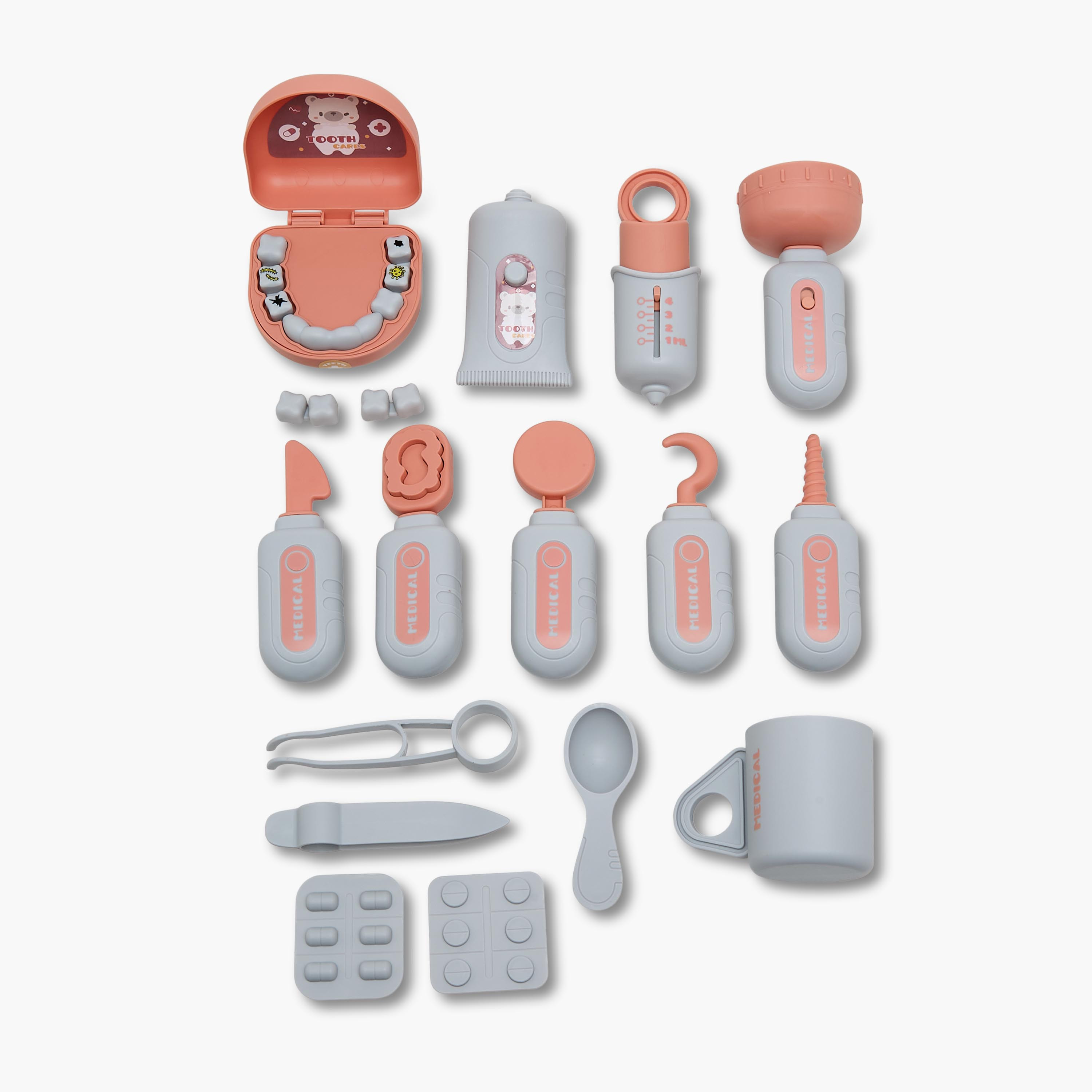 Clinic Equipment 17-Piece Doctor Playset-toys-roleplay-doctorsets-image-1