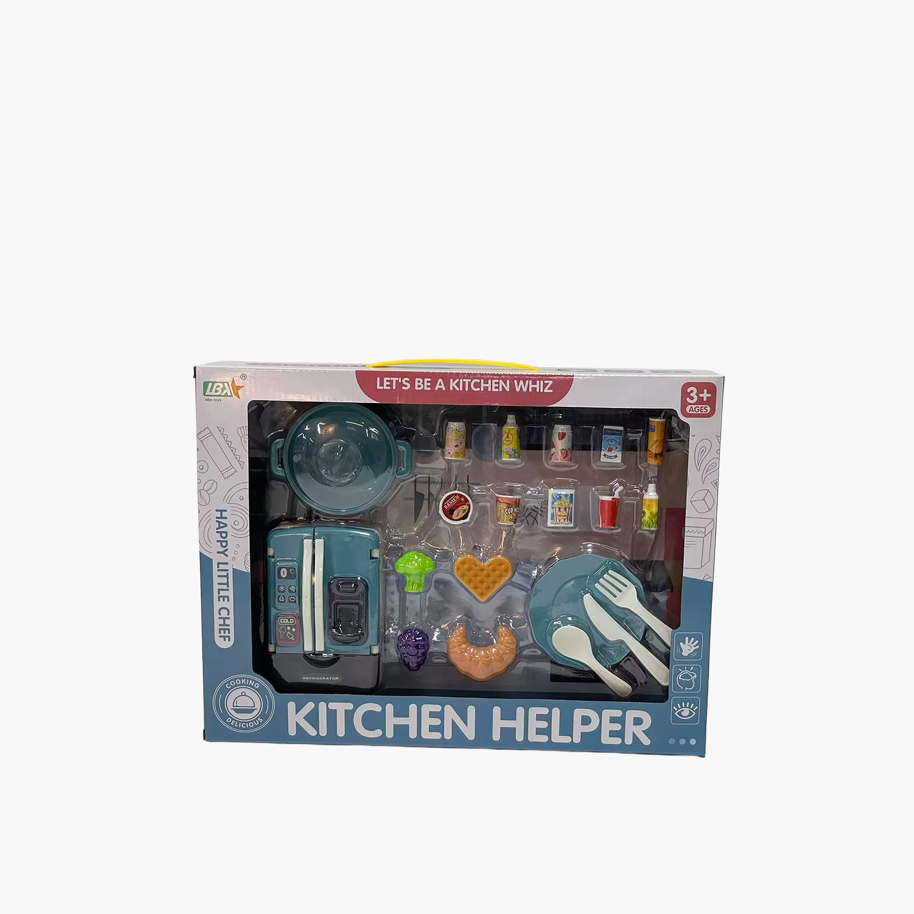 مجموعة ألعاب مطبخ من هابي ليتل شيف-toys-roleplay-householdsets-image-3