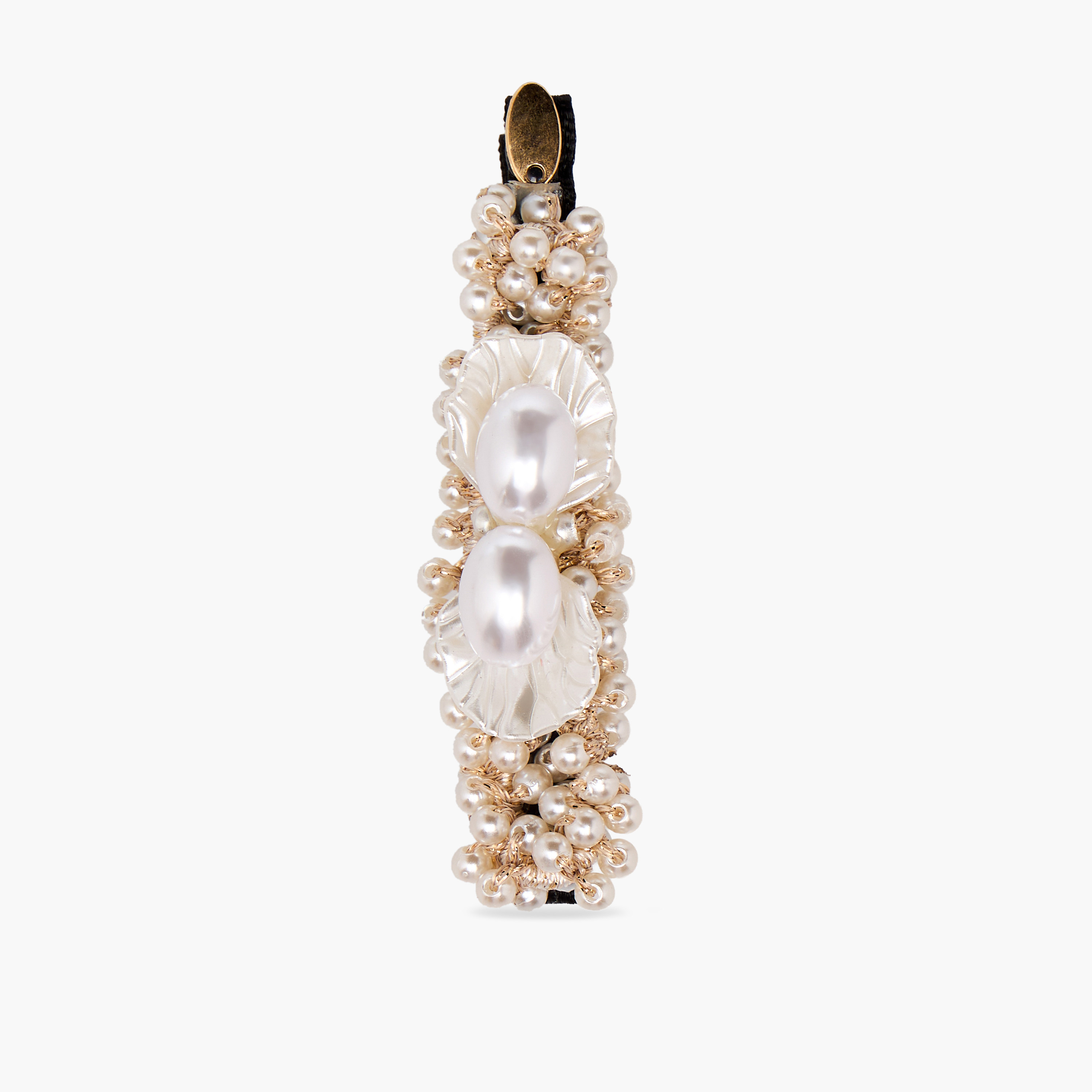 Hair Clip with Pearl Embellishment-women-hairaccessories-clips-image-2