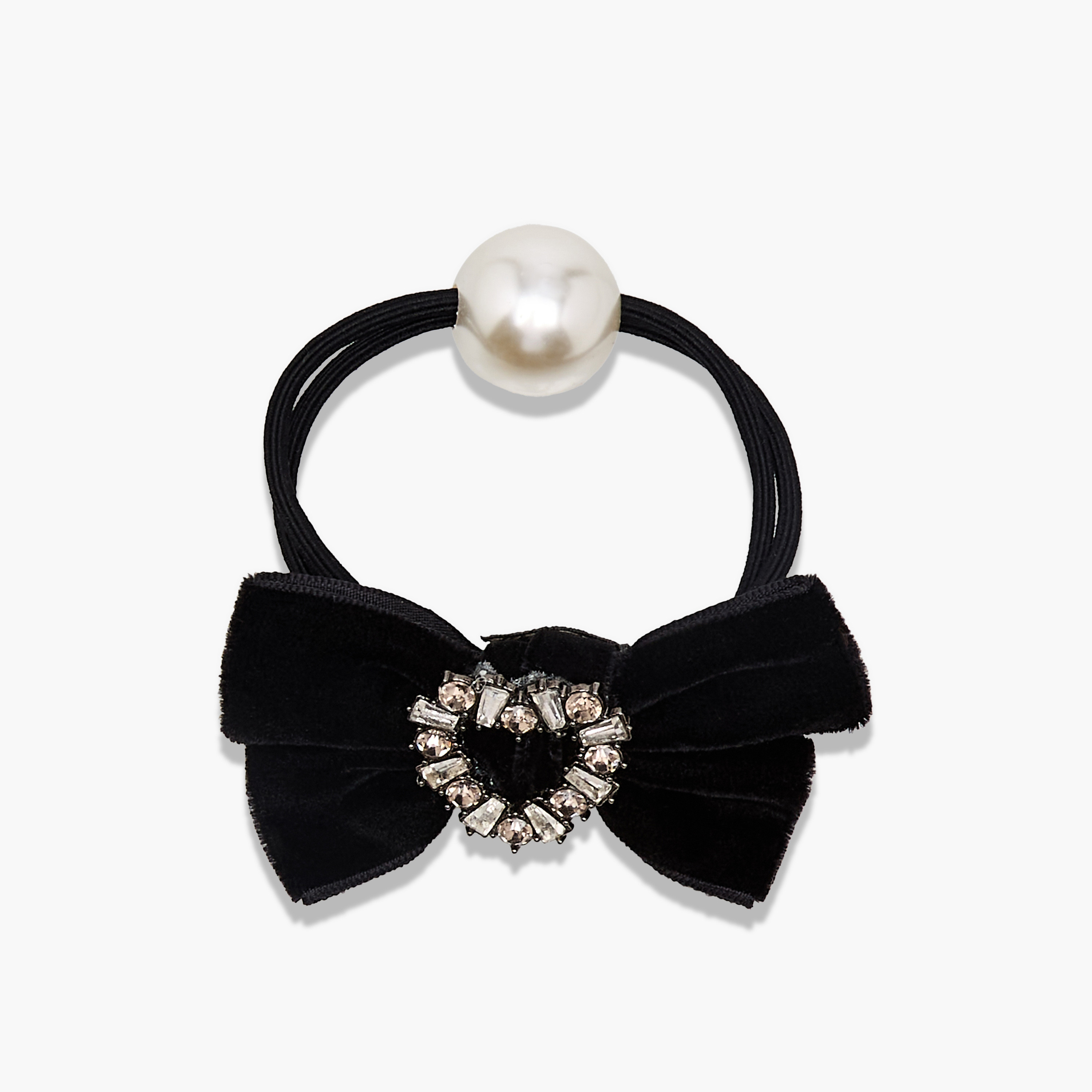 Embellished Bow Hair Tie-women-hairaccessories-bands-image-1