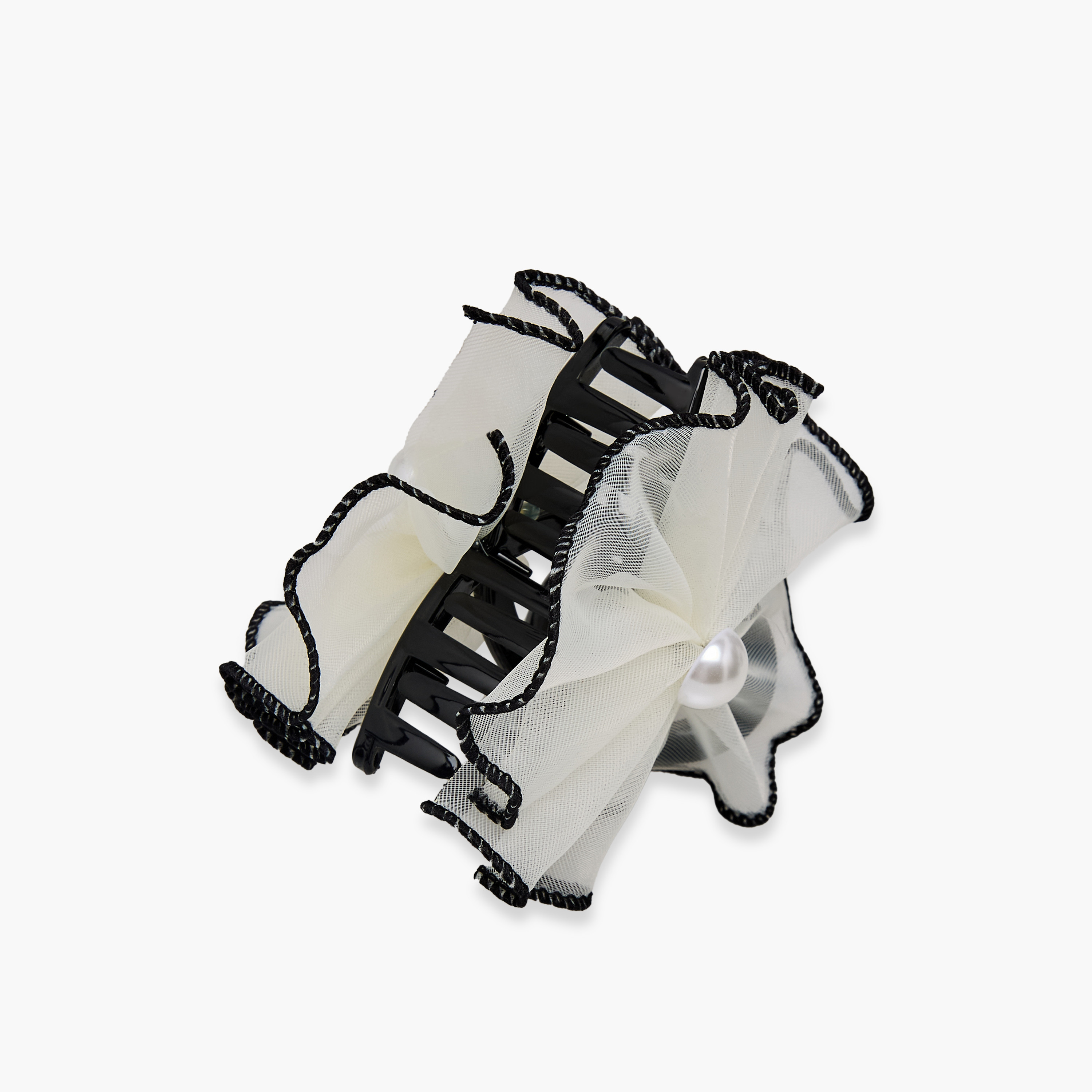 Hair Clamp with Pearl Embellishment-women-hairaccessories-clamps-image-3