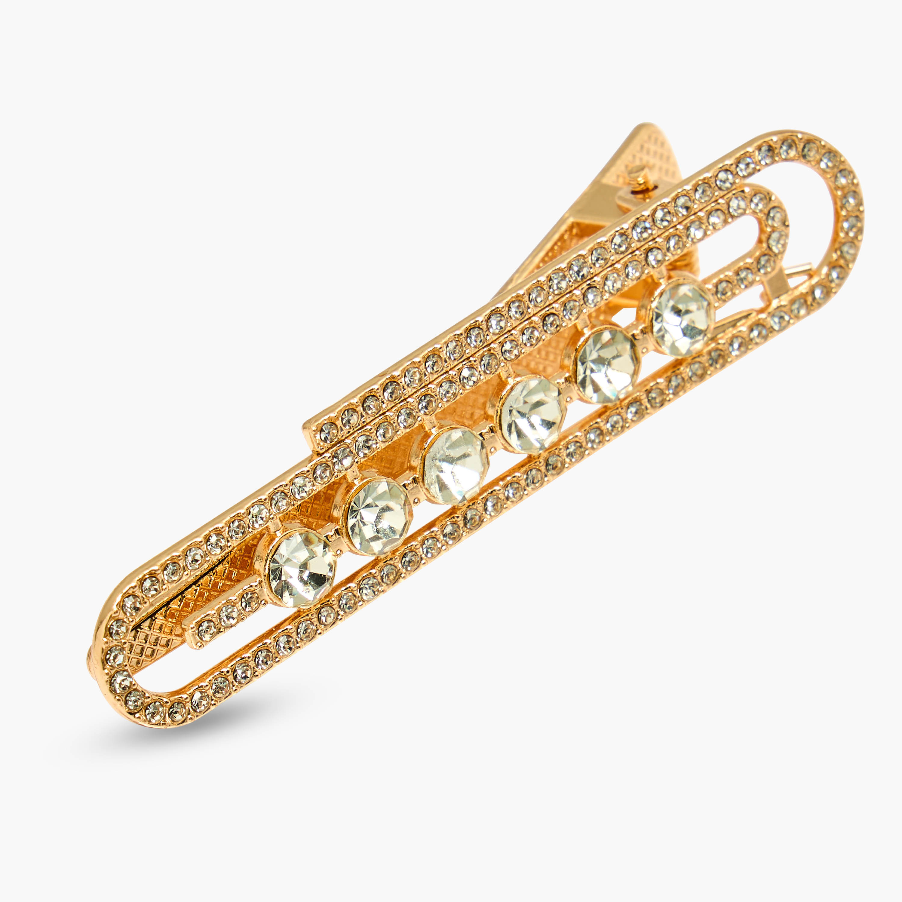 Hair Clip with Stone Embellishments-women-hairaccessories-clips-image-5