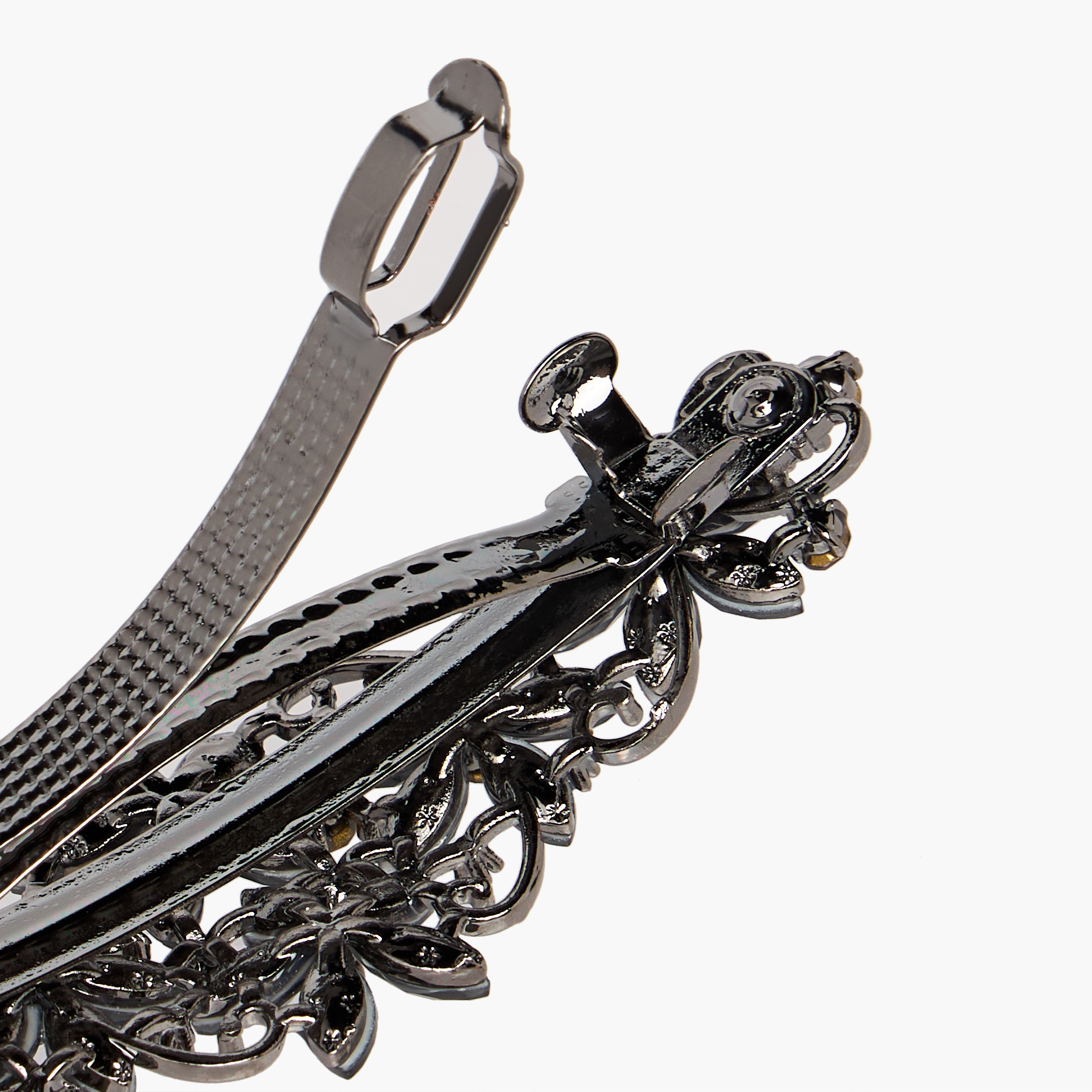 Barrette Hair Clip with Embellishment-women-hairaccessories-clips-image-5