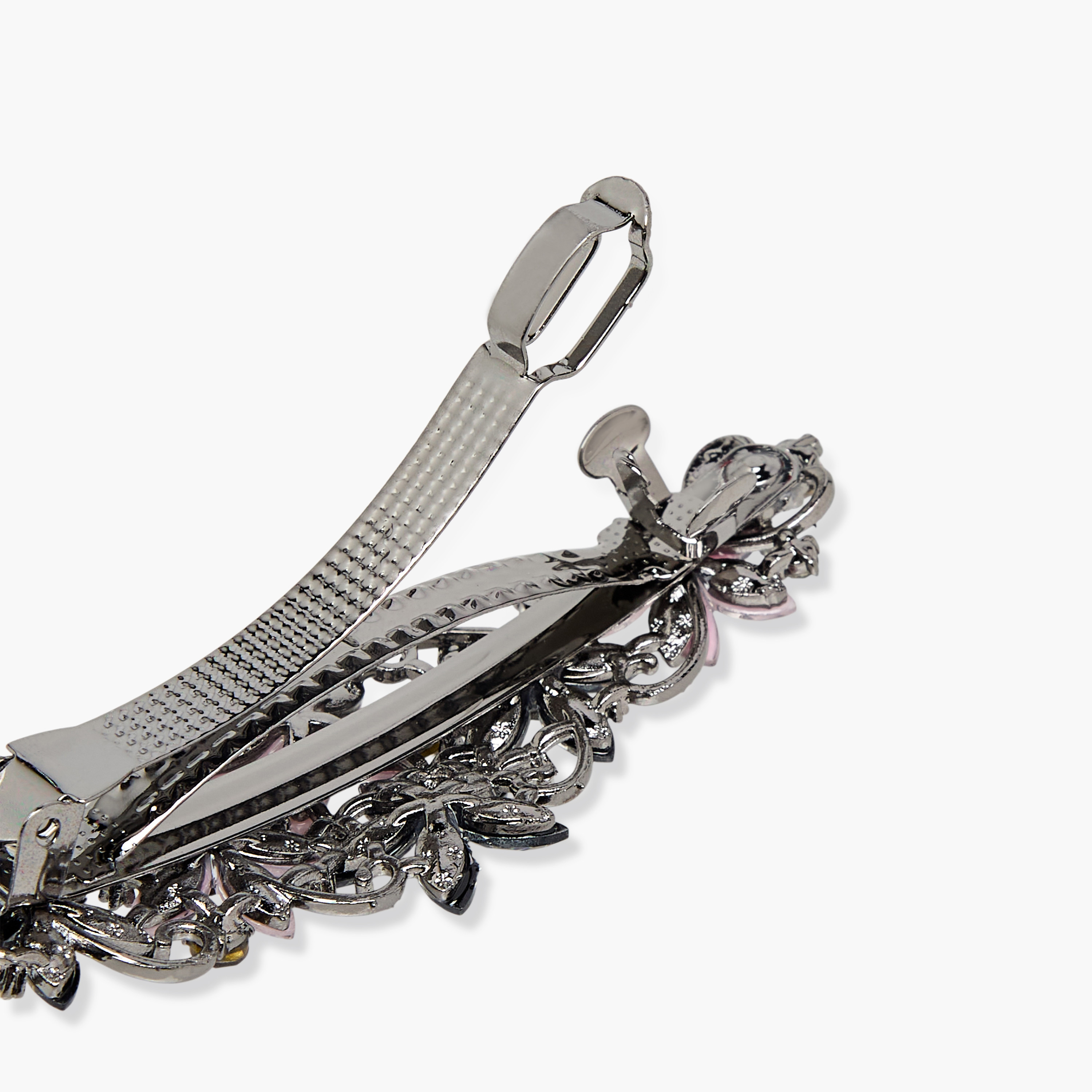 Barrette Hair Clamp with Embellished Detail-women-hairaccessories-clips-image-5