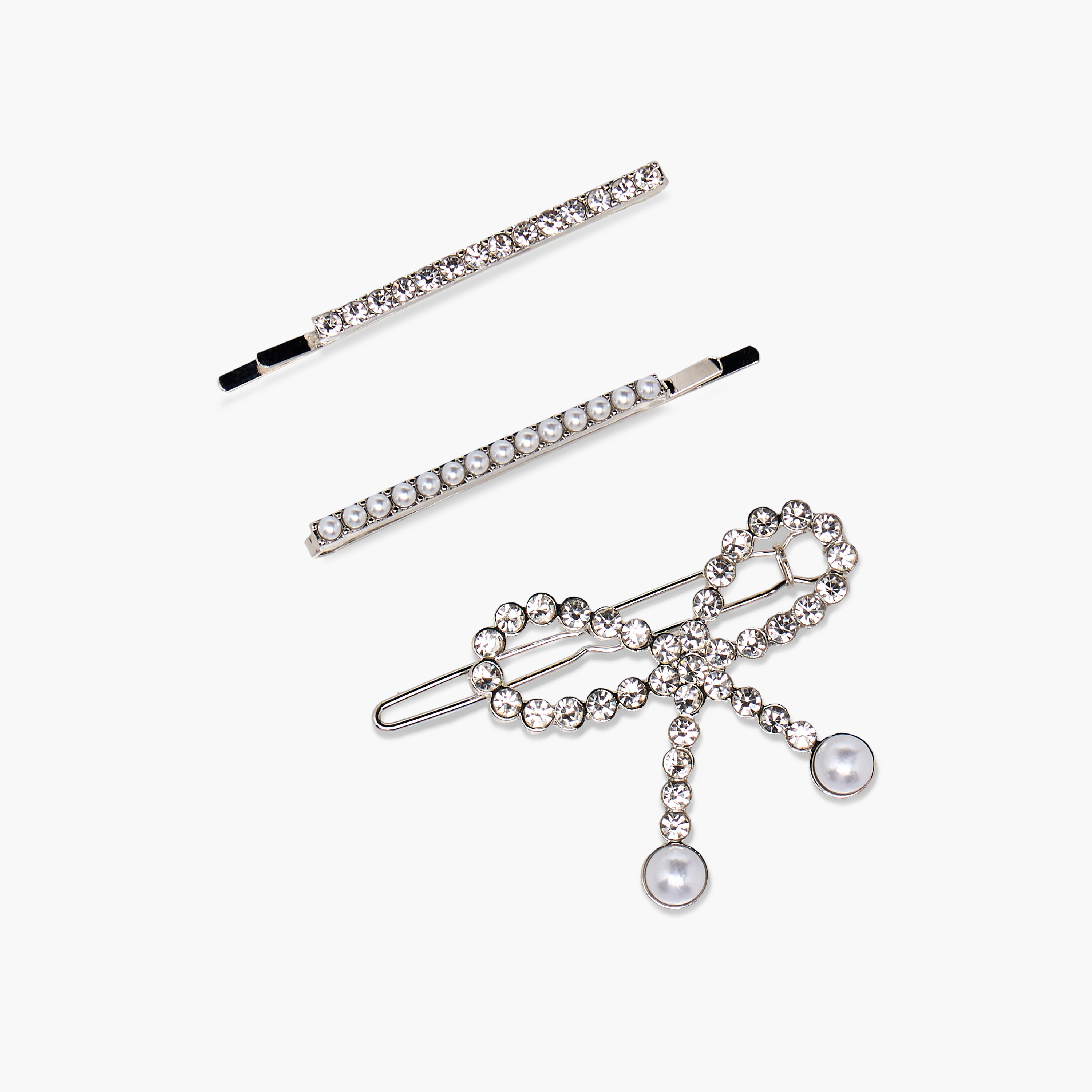 Pack of 3 Metal Hair Pin-women-hairaccessories-hairpins-image-2