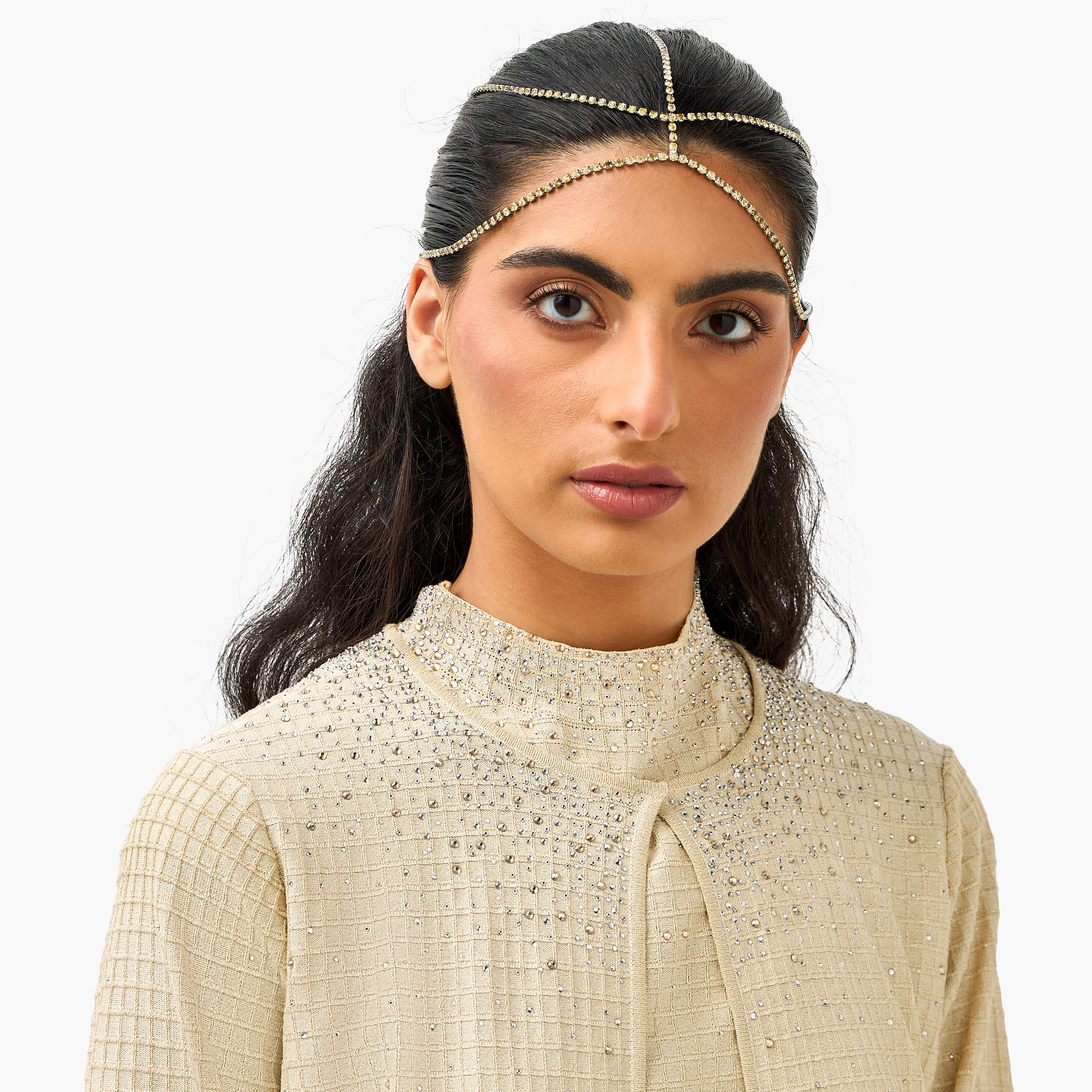 سلسلة شعر بتزيينات حجر-women-hairaccessories-others-image-4