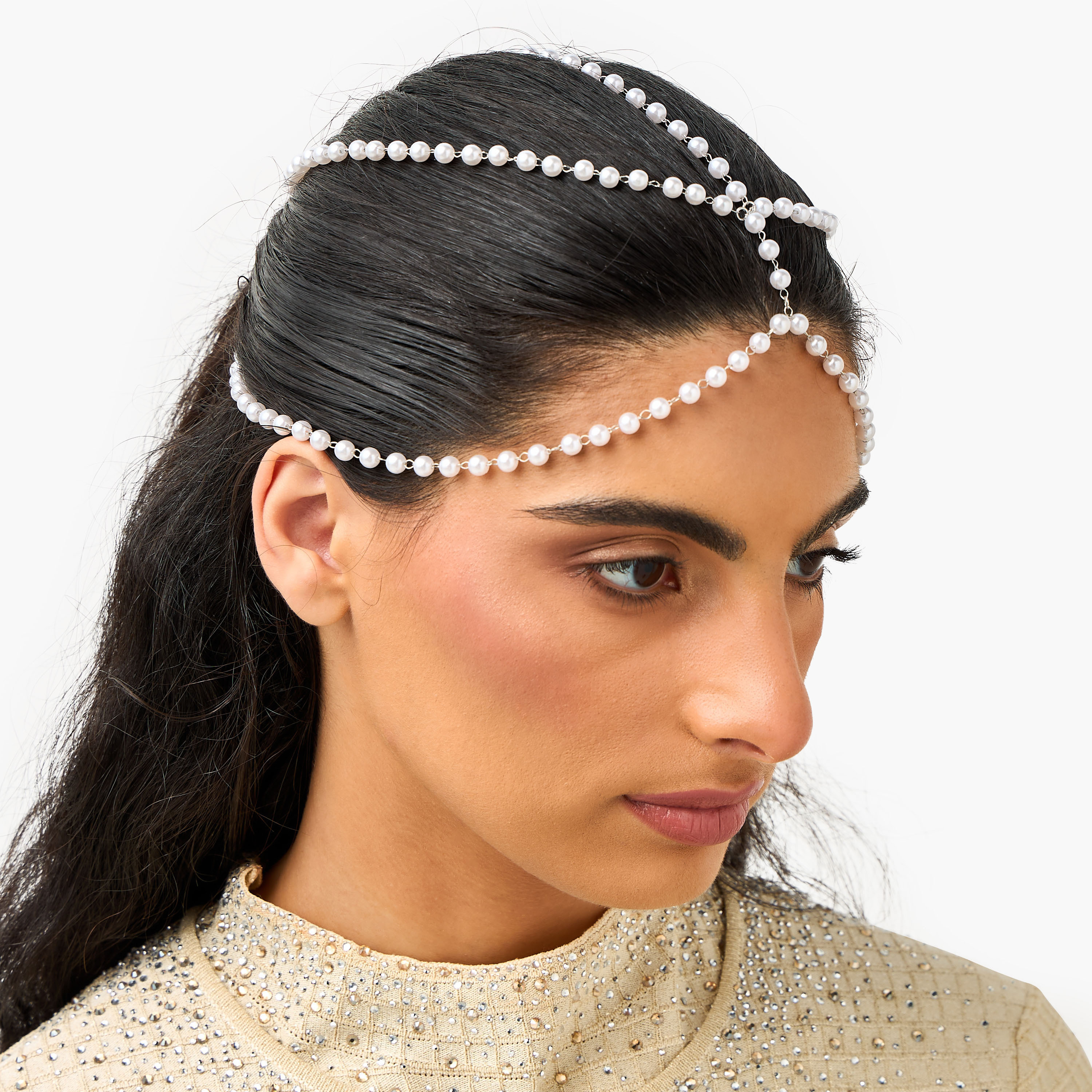 سلسلة شعر بتزيينات لؤلؤ-women-hairaccessories-others-image-1