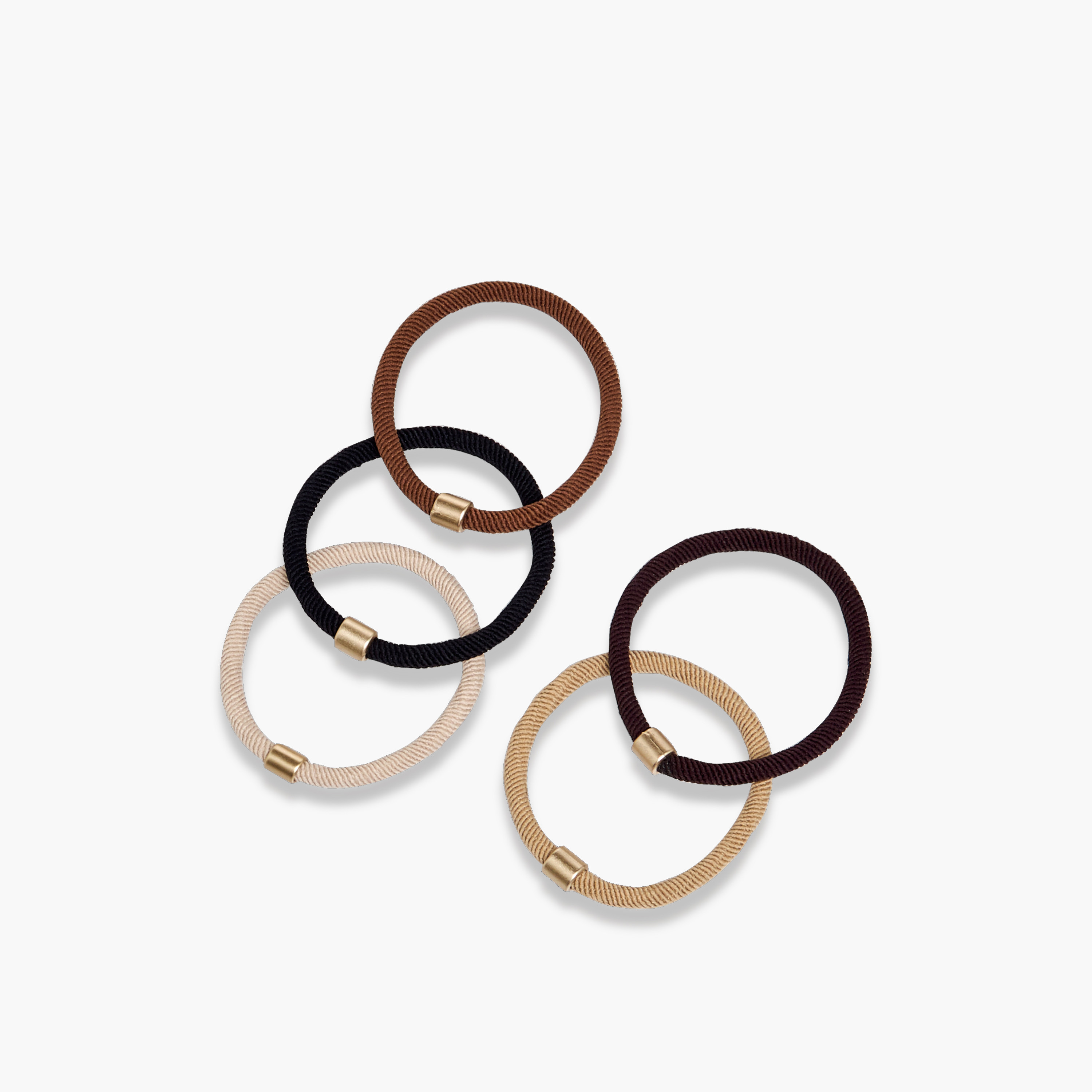 Pack of 5 Hair Tie-women-hairaccessories-sets-image-2