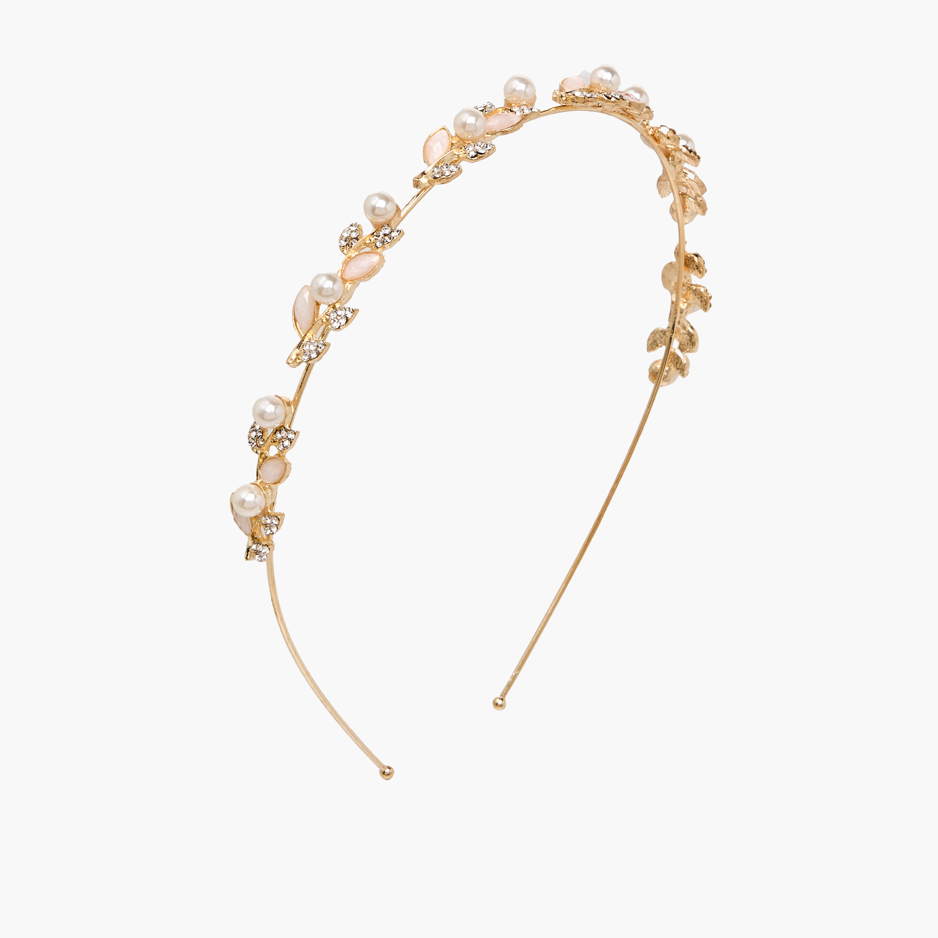 Metallic Pearl Hairband-women-hairaccessories-bands-image-1