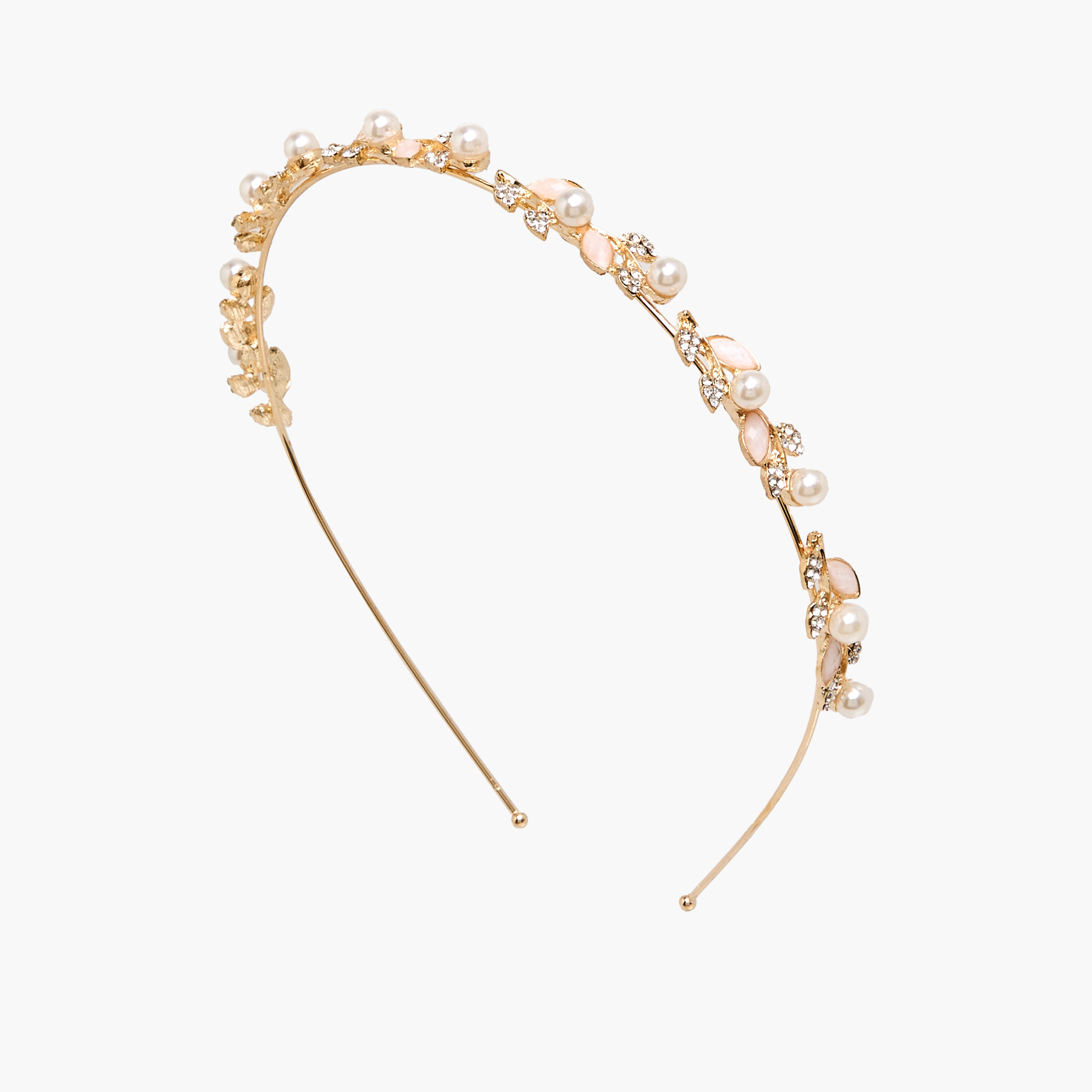 Metallic Pearl Hairband-women-hairaccessories-bands-image-2
