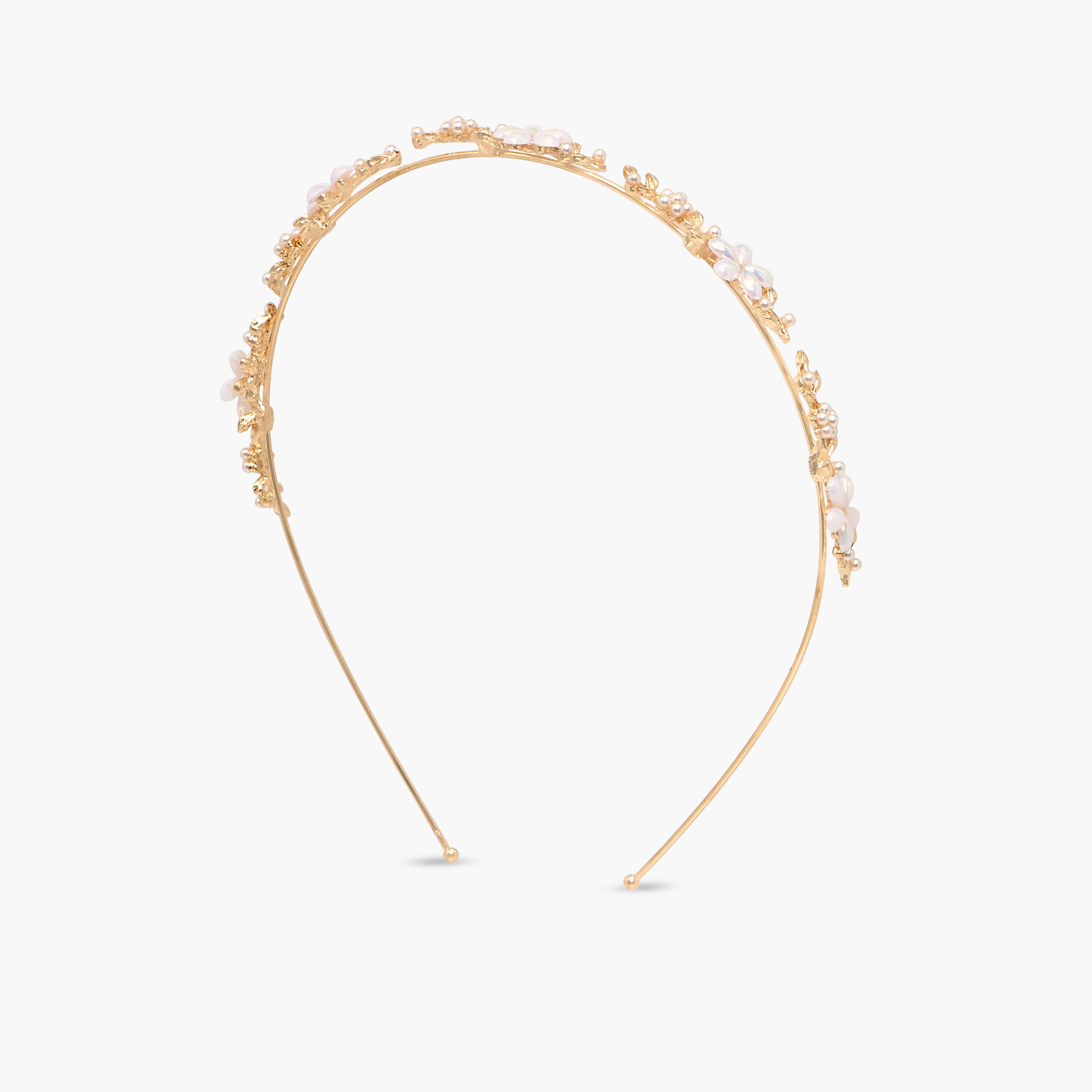 Metallic Floral Hairband-women-hairaccessories-bands-image-2