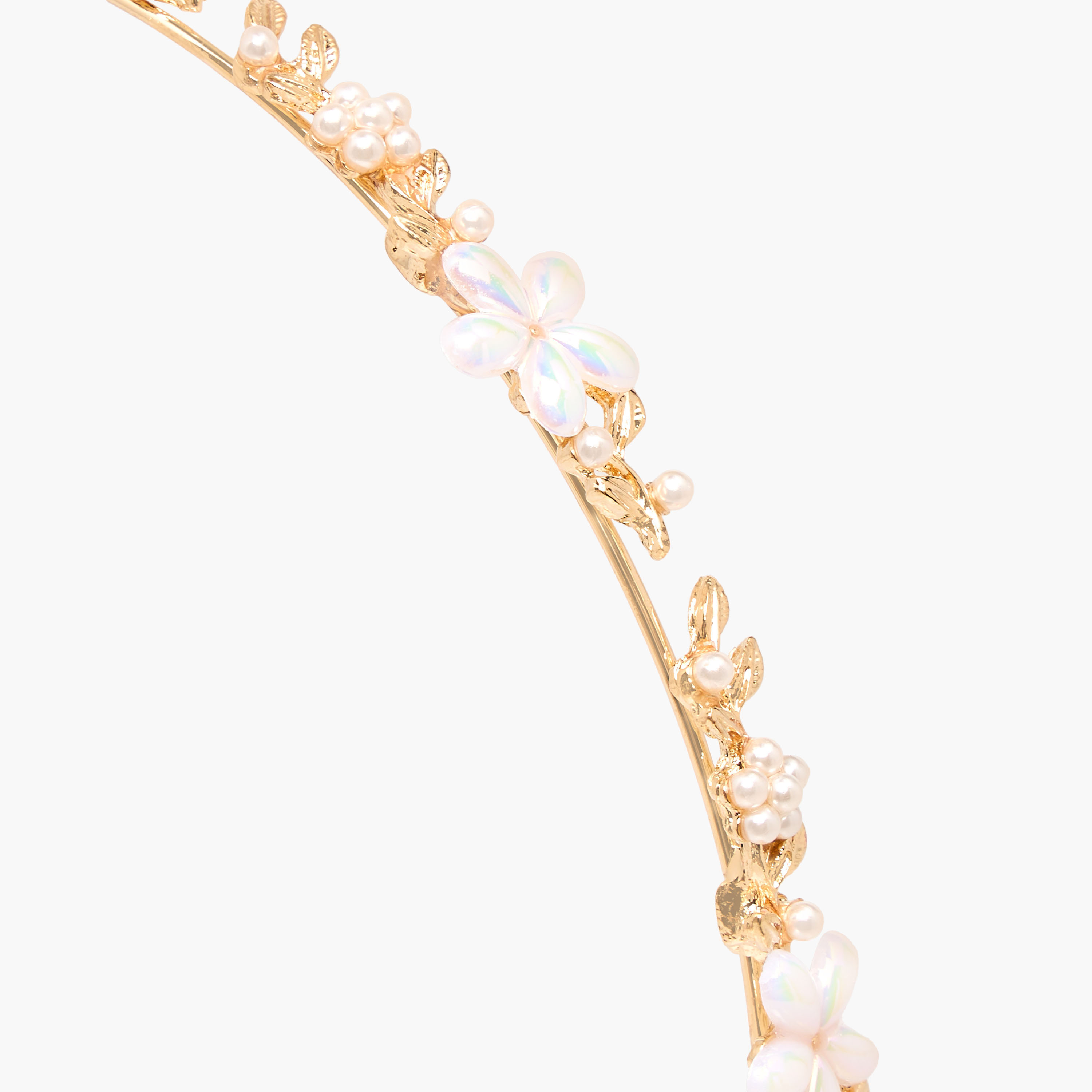 Metallic Floral Hairband-women-hairaccessories-bands-image-3