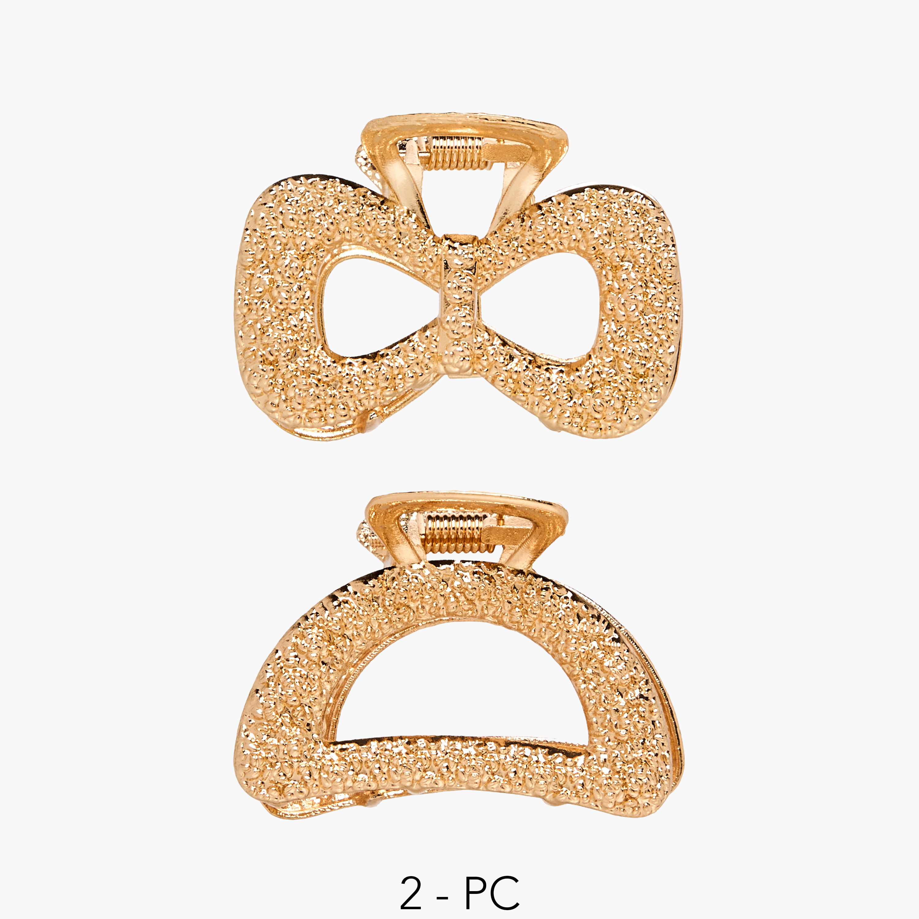 Pack of 2 Hair Clamps with Glitter Design-women-hairaccessories-clamps-image-1