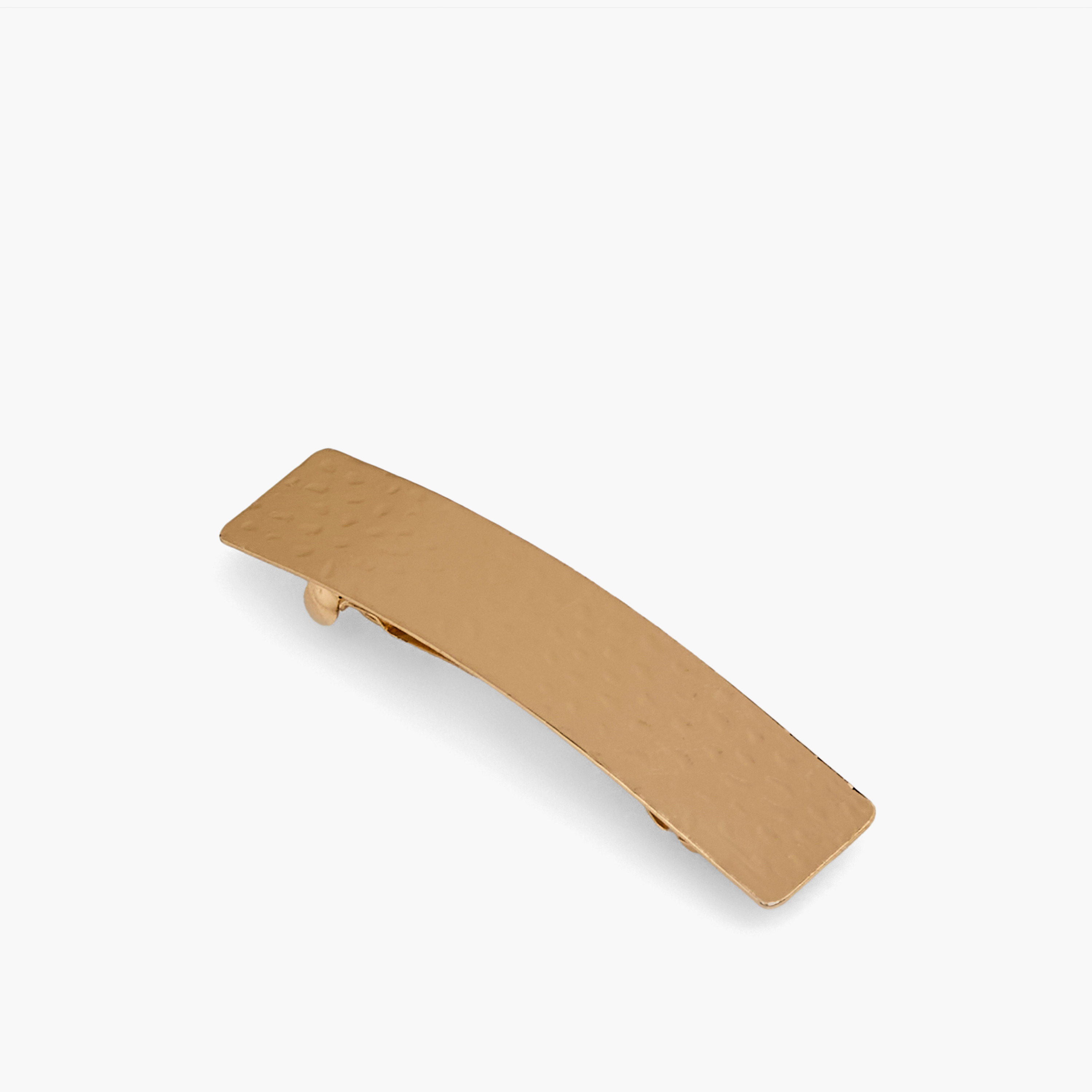 مشبك شعر باريت مستطيل بتصميم مطروق-women-hairaccessories-bands-image-1
