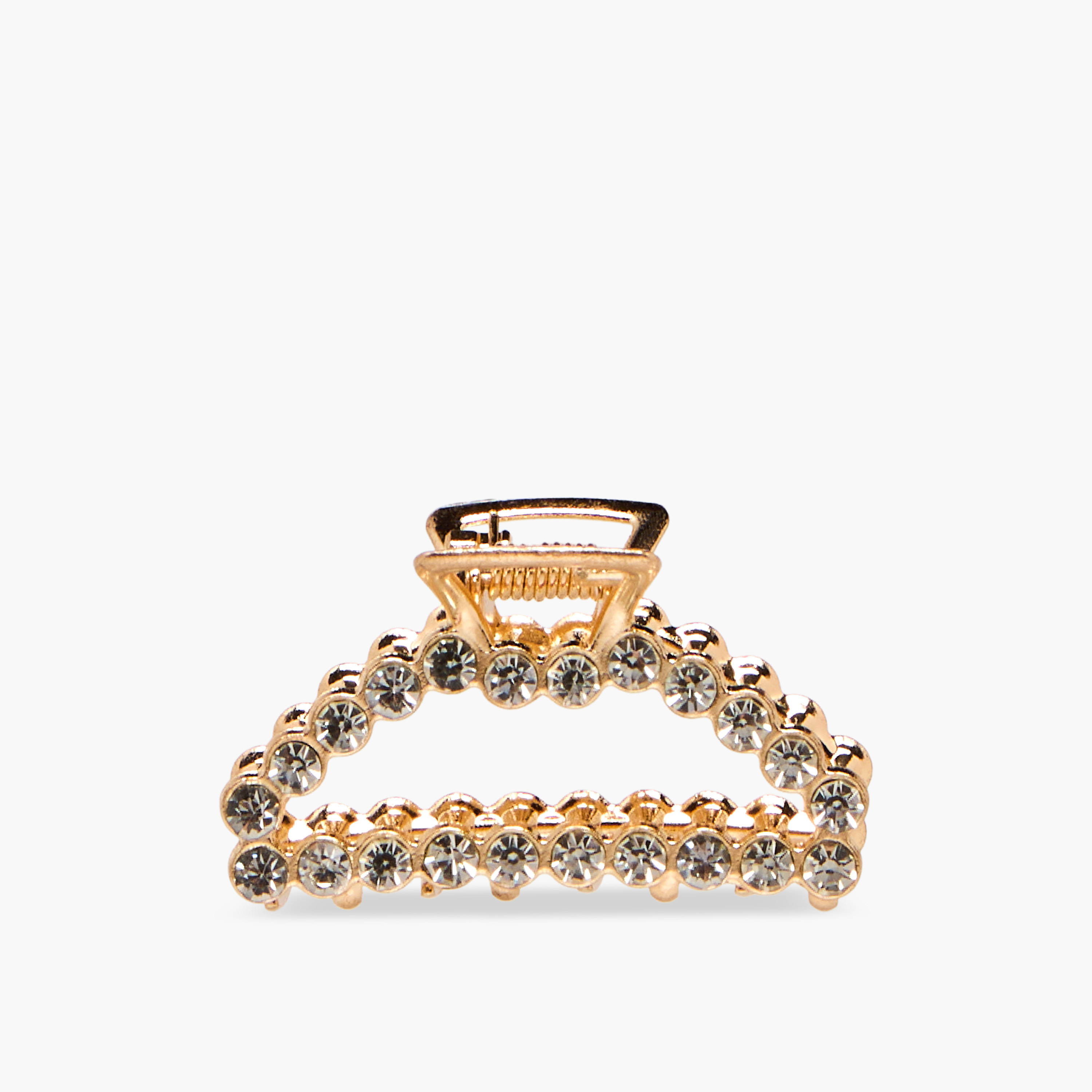 Curved Hair Clamp with Embellishment-women-hairaccessories-clamps-image-1