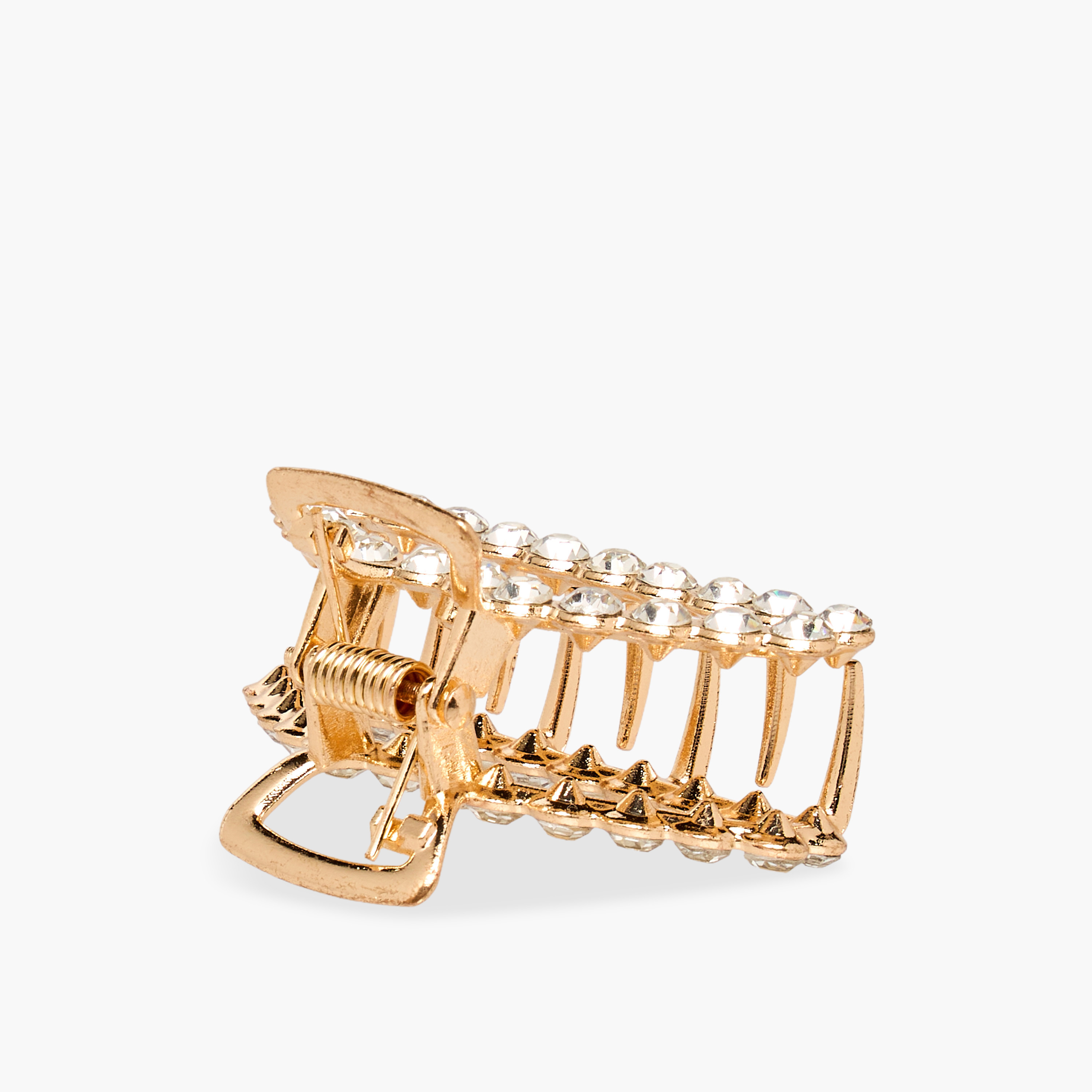 Curved Hair Clamp with Embellishment-women-hairaccessories-clamps-image-2