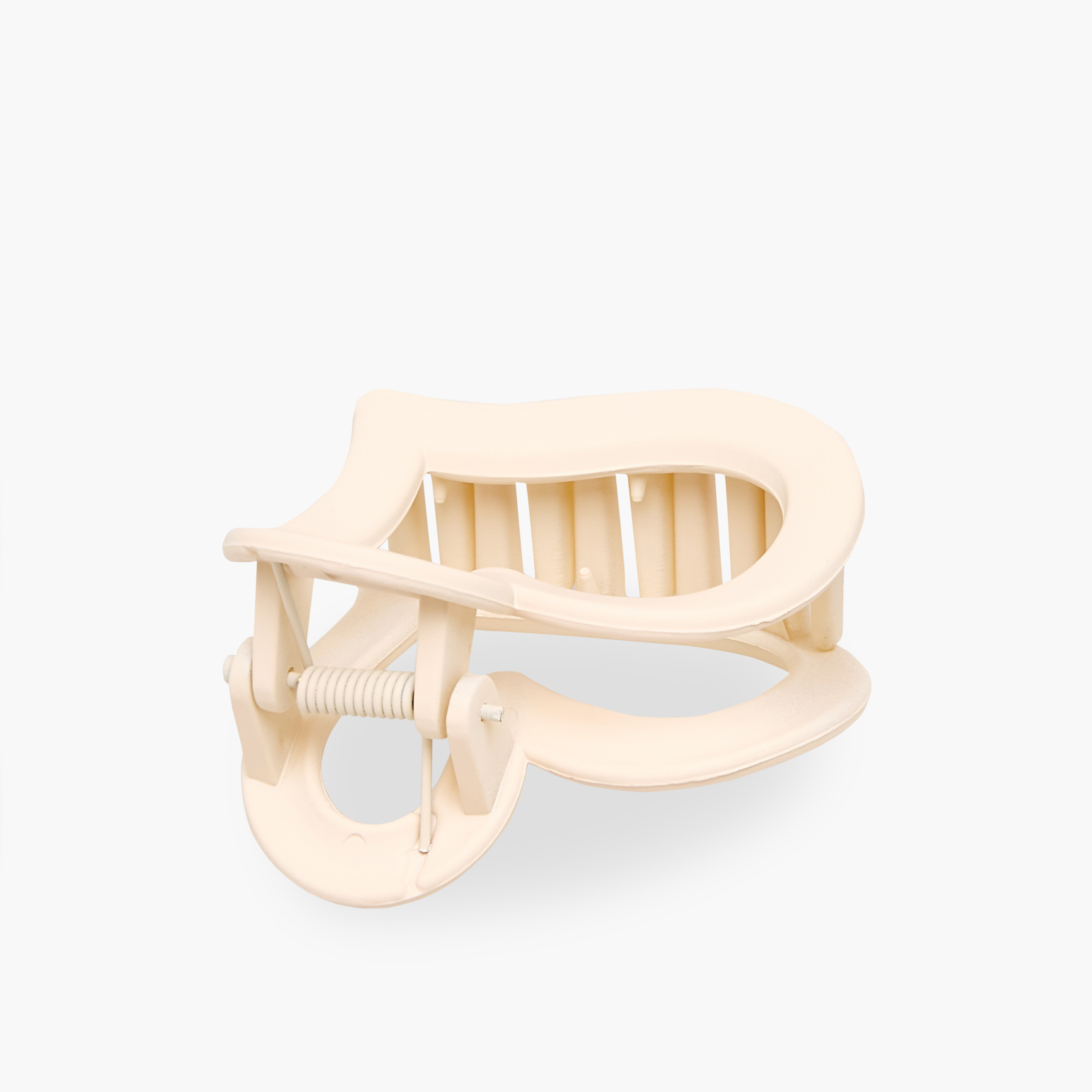 Heart Hair Clamp with Matte Finish-women-hairaccessories-clamps-image-2