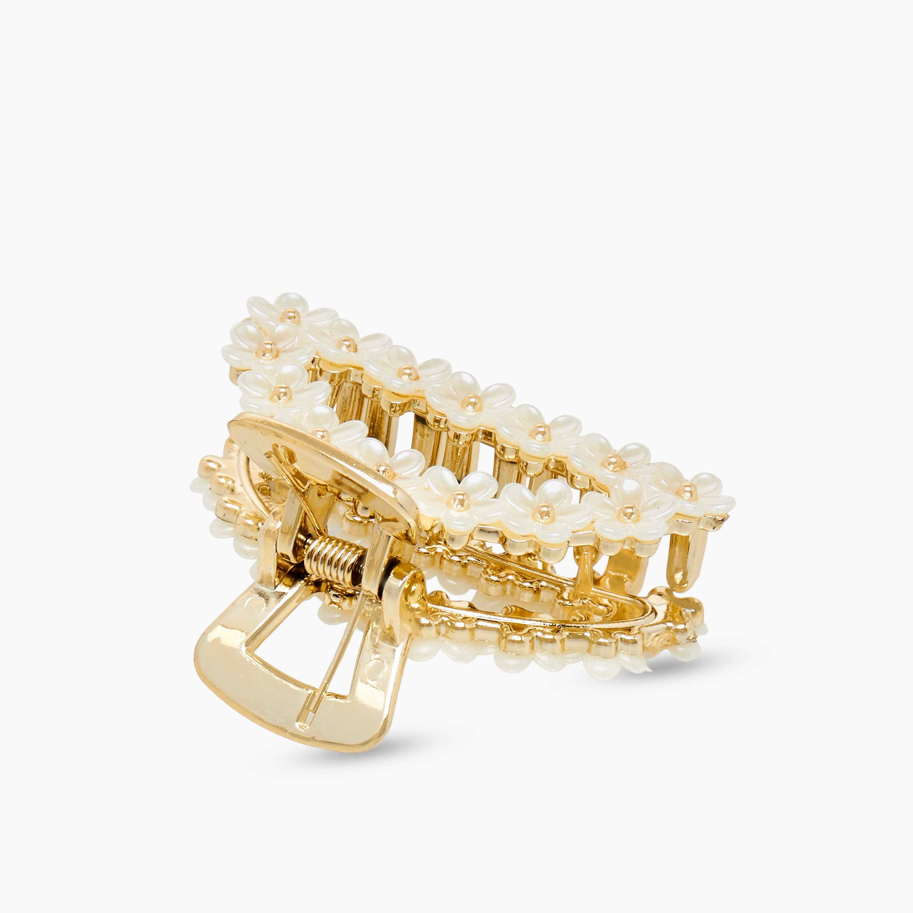 Curved Hair Clamp with Embellishment-women-hairaccessories-clamps-image-2