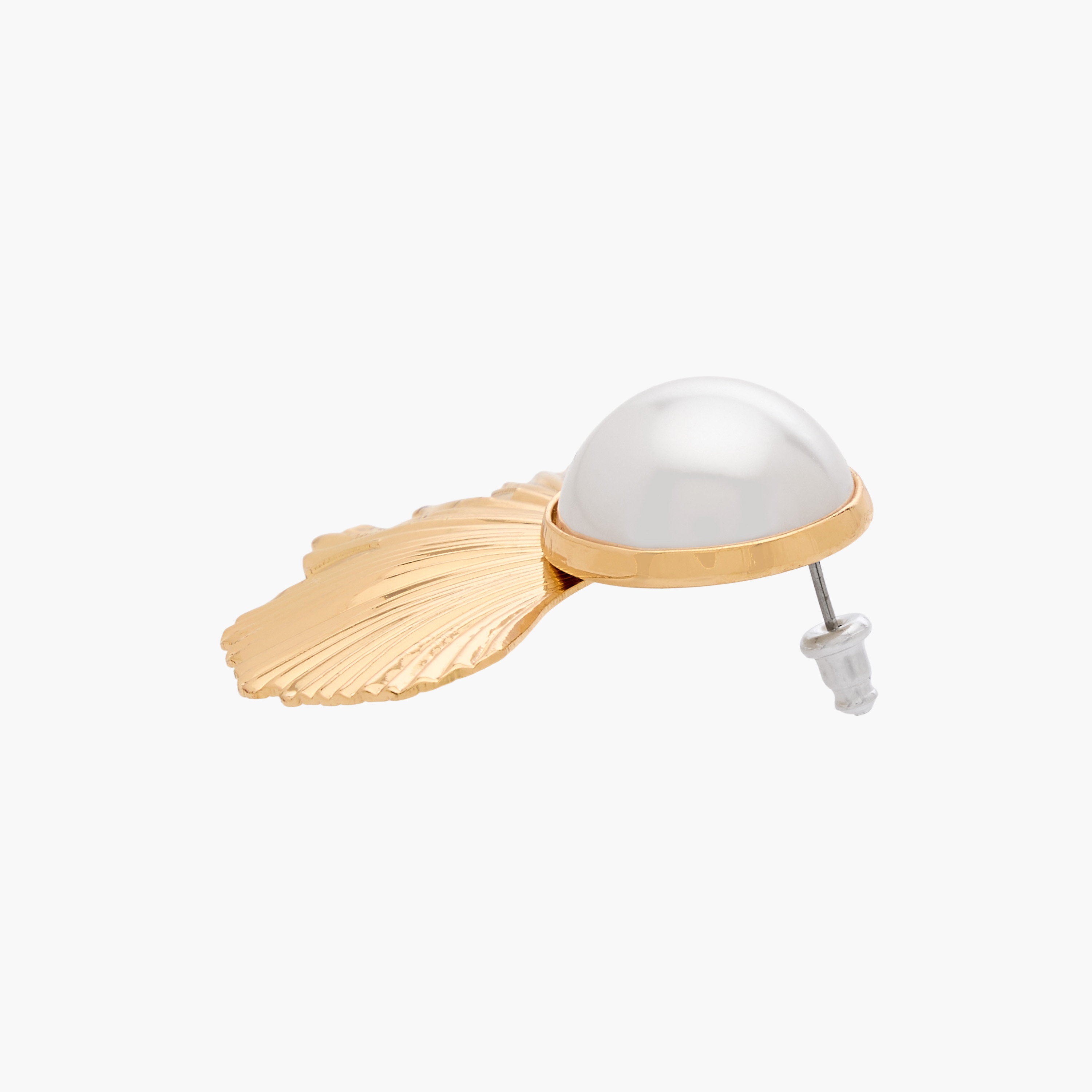 Metallic Embellished Stud Earrings with Pushback Closure-women-watchesandjewellery-jewellery-earrings-image-4