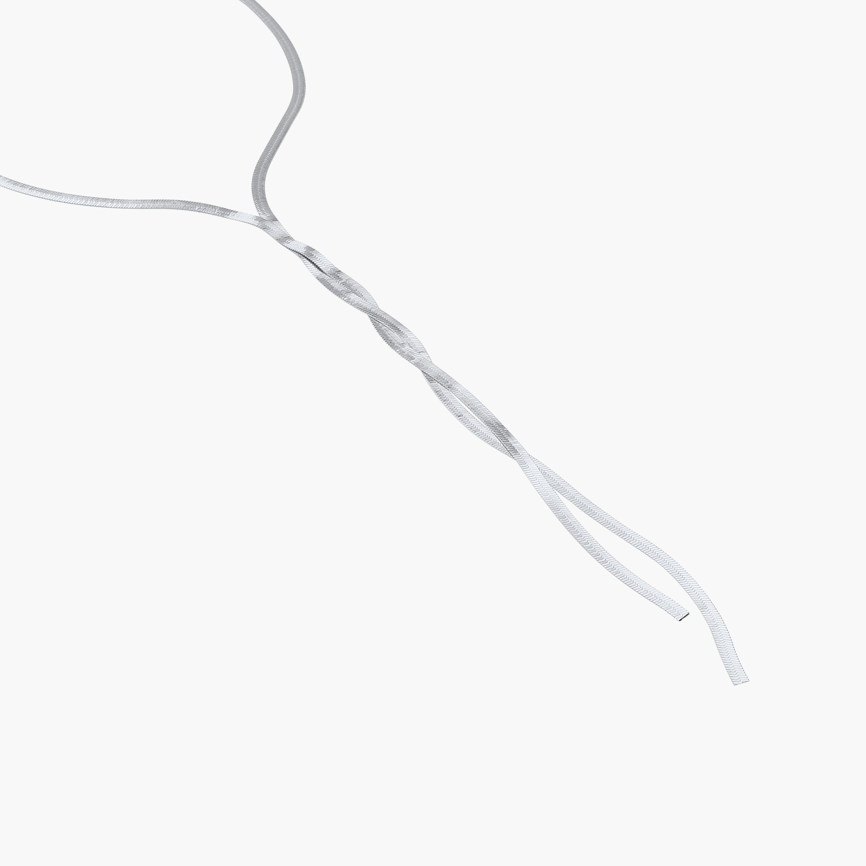 Metal Lariat Necklace with Twisted Design-women-watchesandjewellery-jewellery-necklacesandpendants-image-2