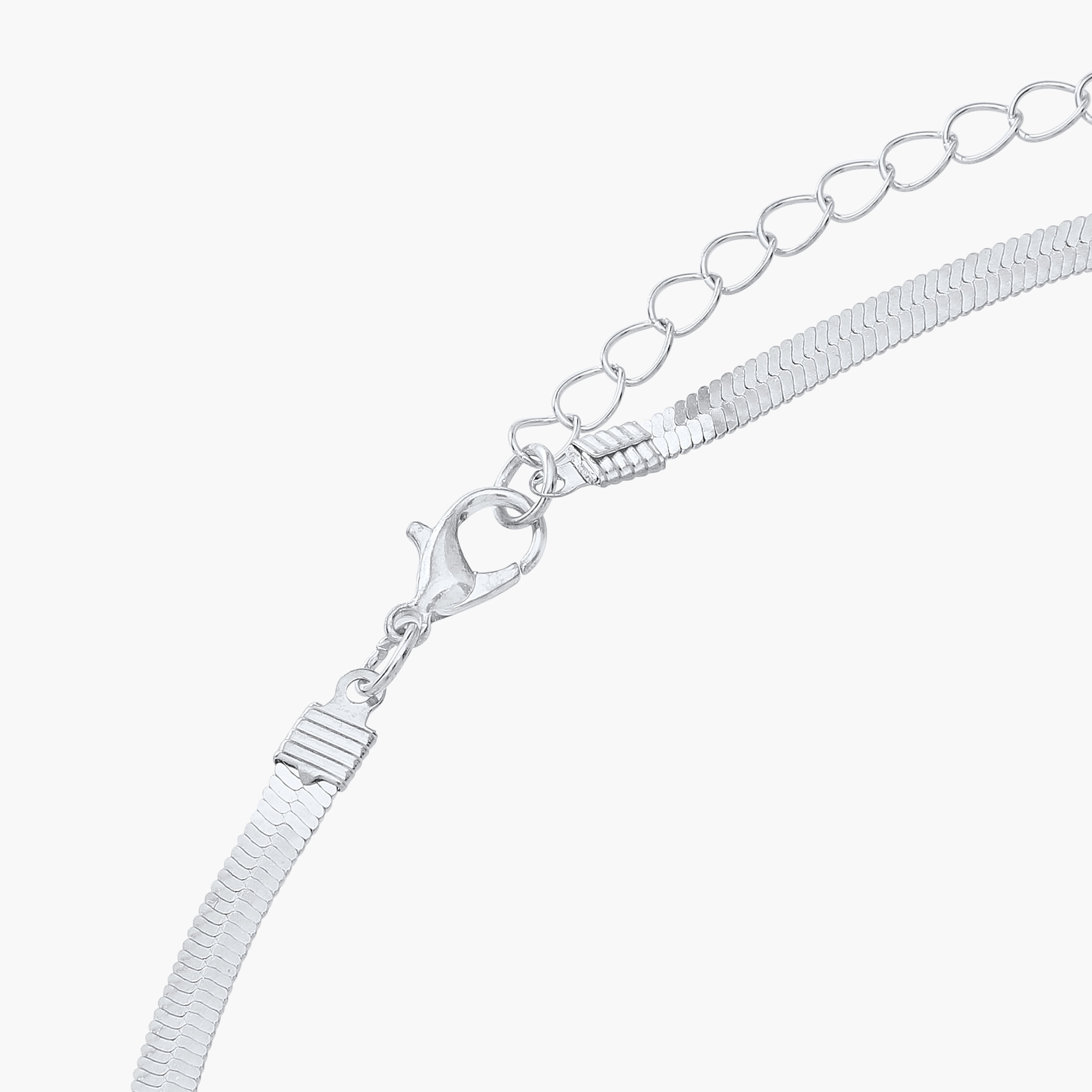 Metal Lariat Necklace with Twisted Design-women-watchesandjewellery-jewellery-necklacesandpendants-image-5