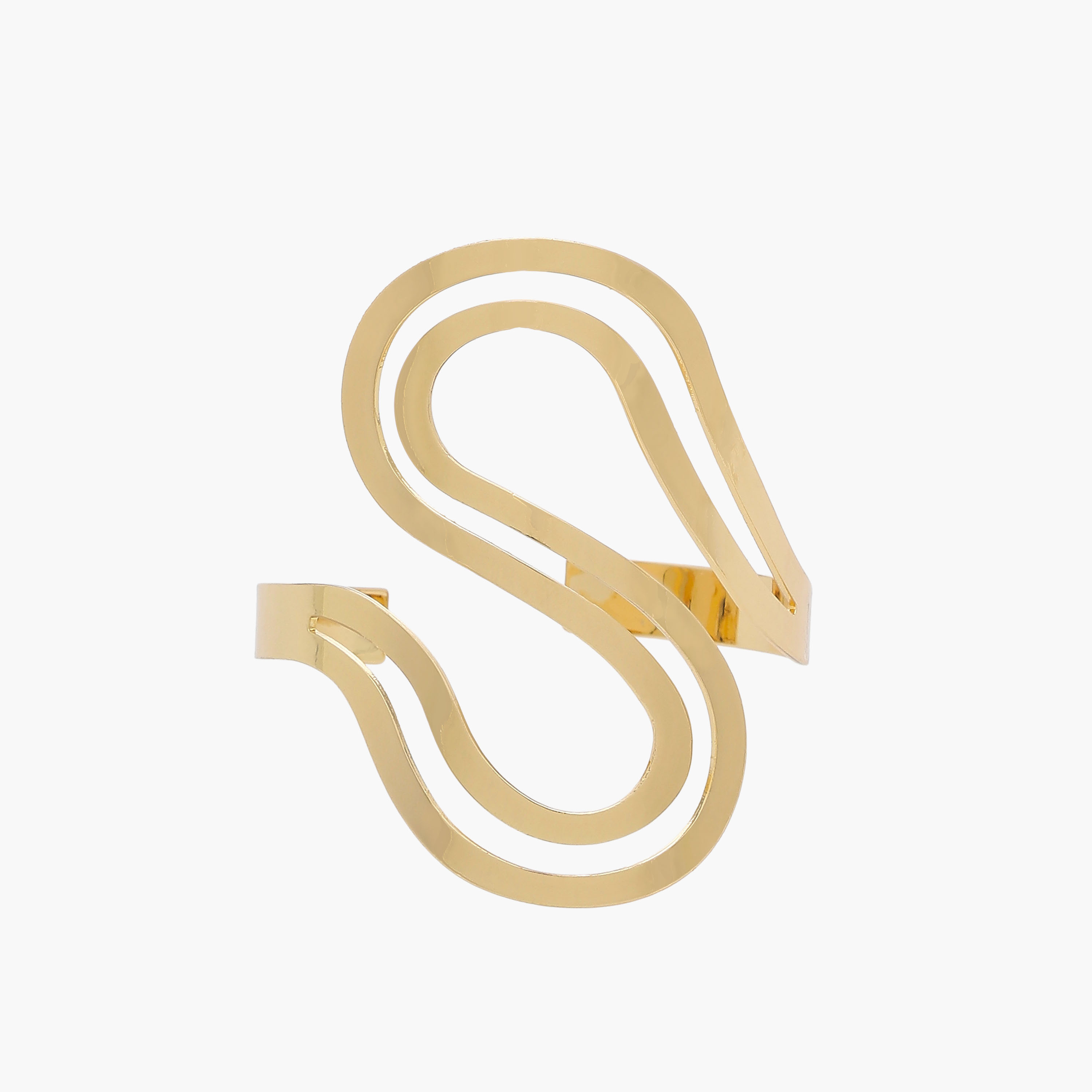 طقم سوار وخاتم معدني-women-watchesandjewellery-jewellery-jewellerysets-image-2