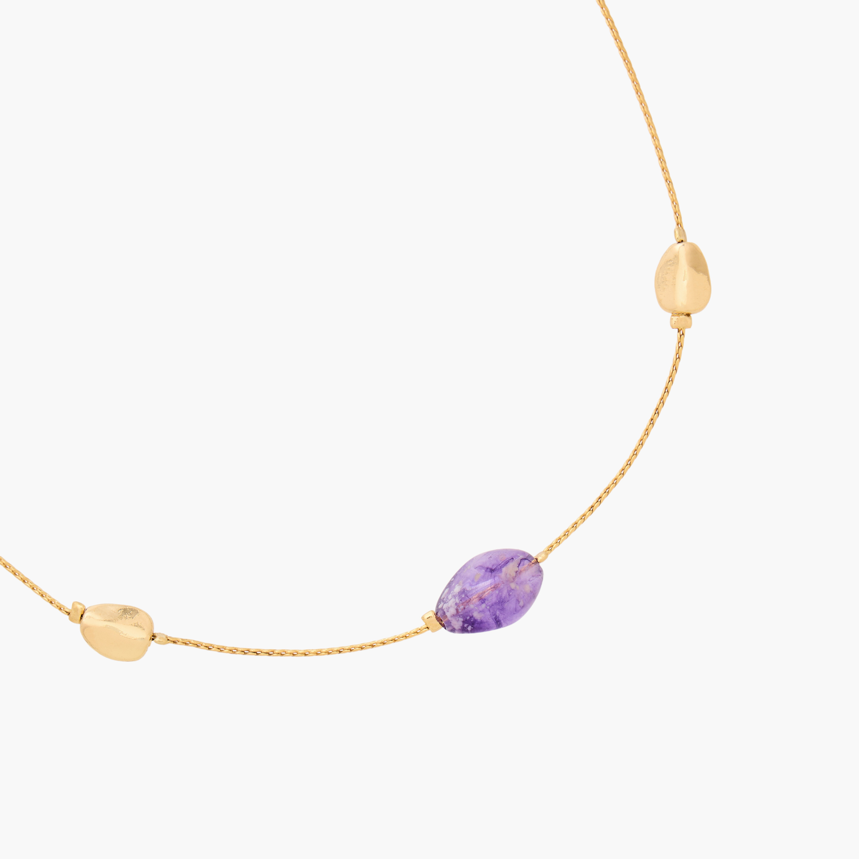 Gold Tone Necklace with Beads-women-watchesandjewellery-jewellery-necklacesandpendants-image-3