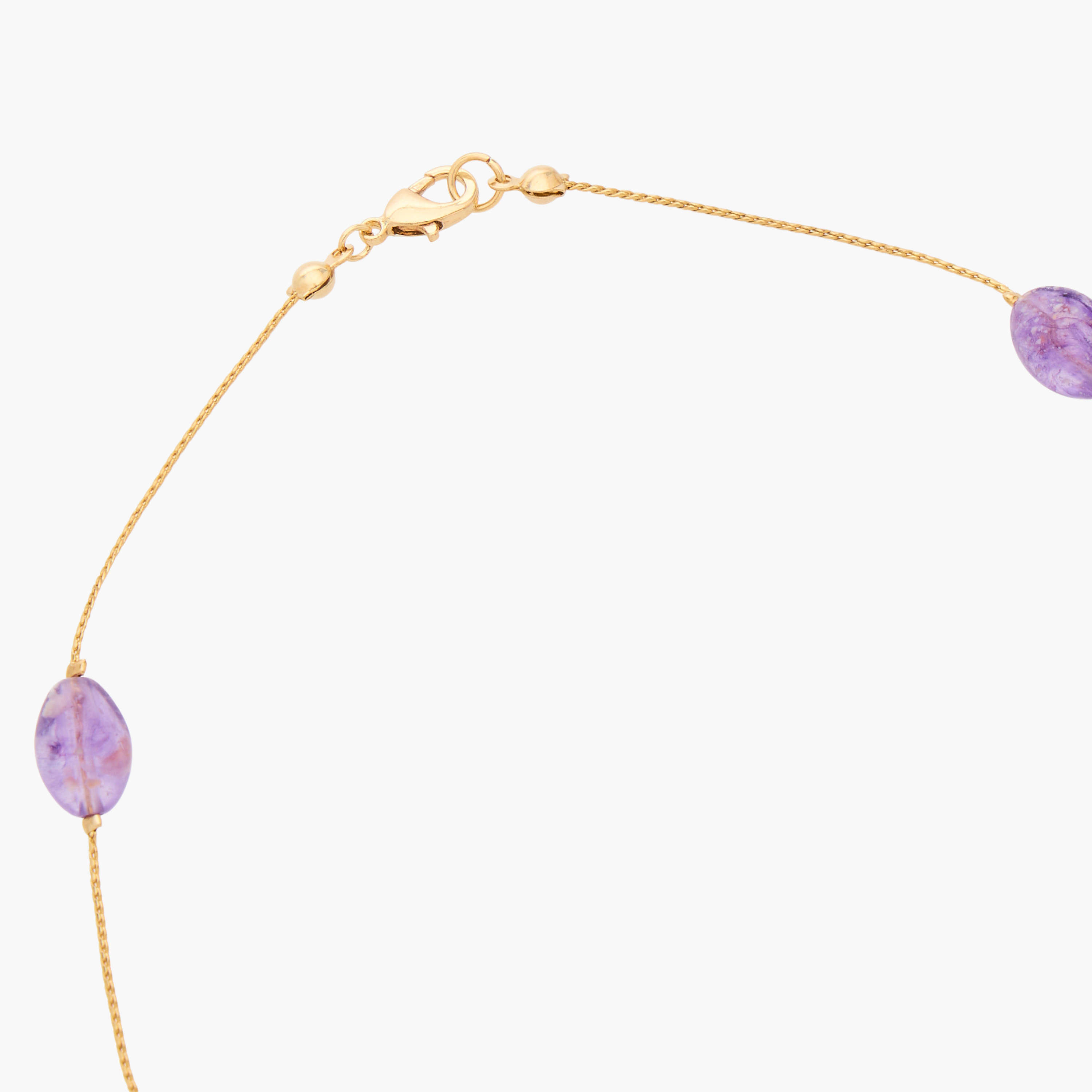 Gold Tone Necklace with Beads-women-watchesandjewellery-jewellery-necklacesandpendants-image-4