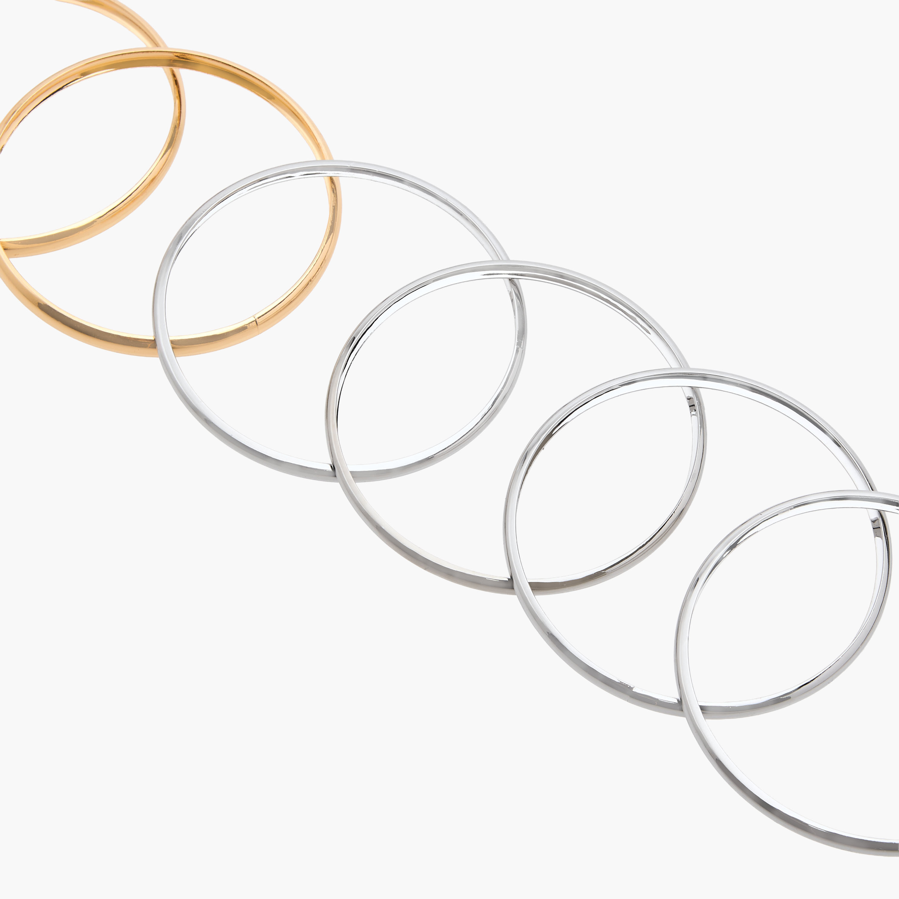 أساور معدن - عبوة 6 قطع-women-watchesandjewellery-jewellery-banglesandbracelets-image-9