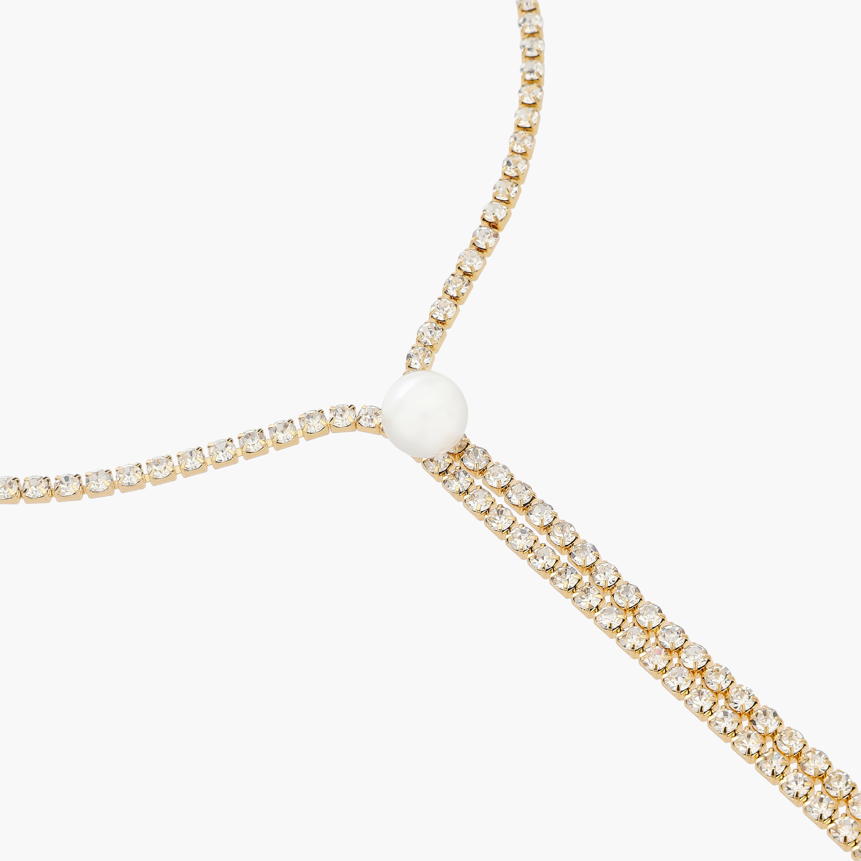عقد معدن مزين بالحجر واللؤلؤ-women-watchesandjewellery-jewellery-necklacesandpendants-image-3