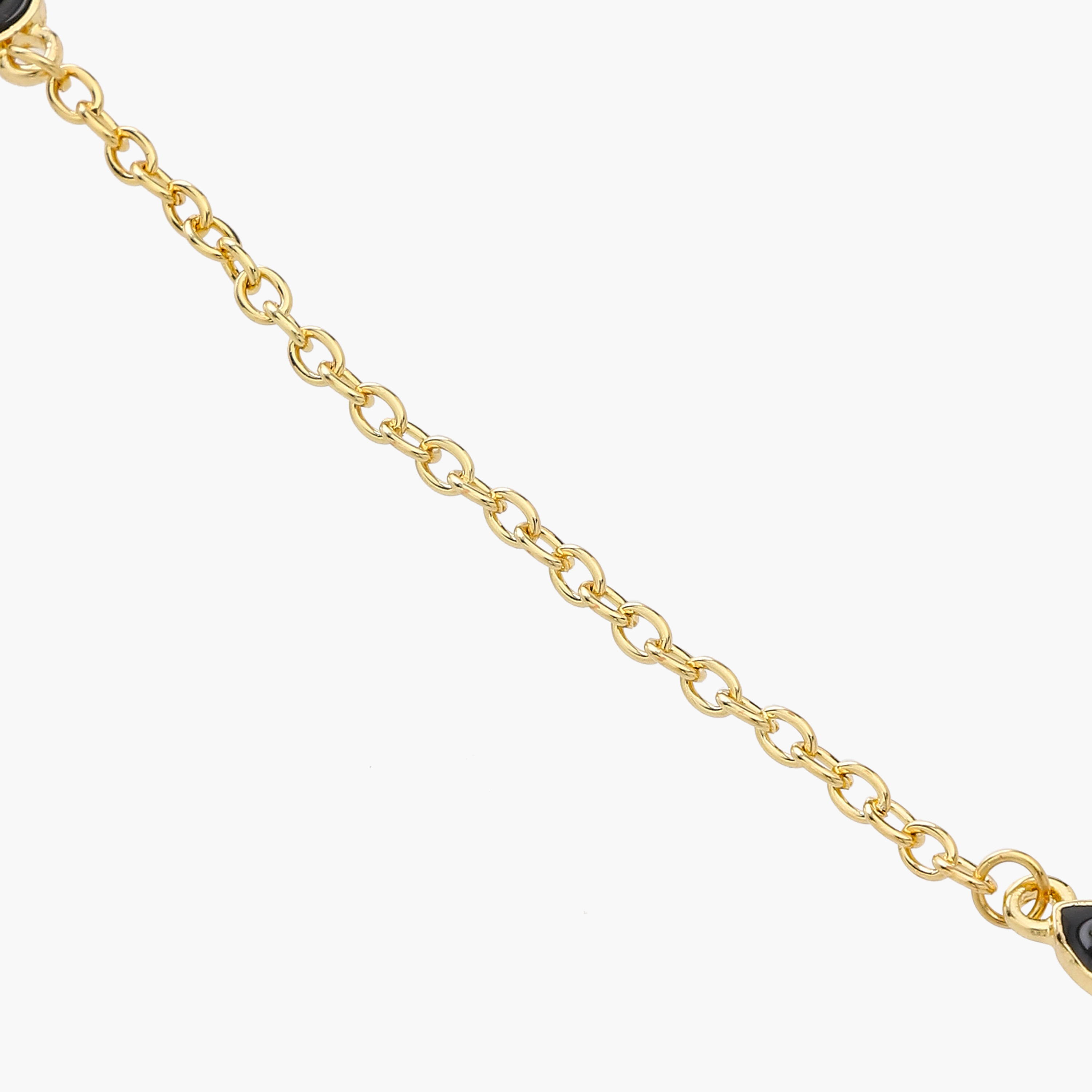 Metallic Necklace with Floral Charm Embellishment-women-watchesandjewellery-jewellery-necklacesandpendants-image-6