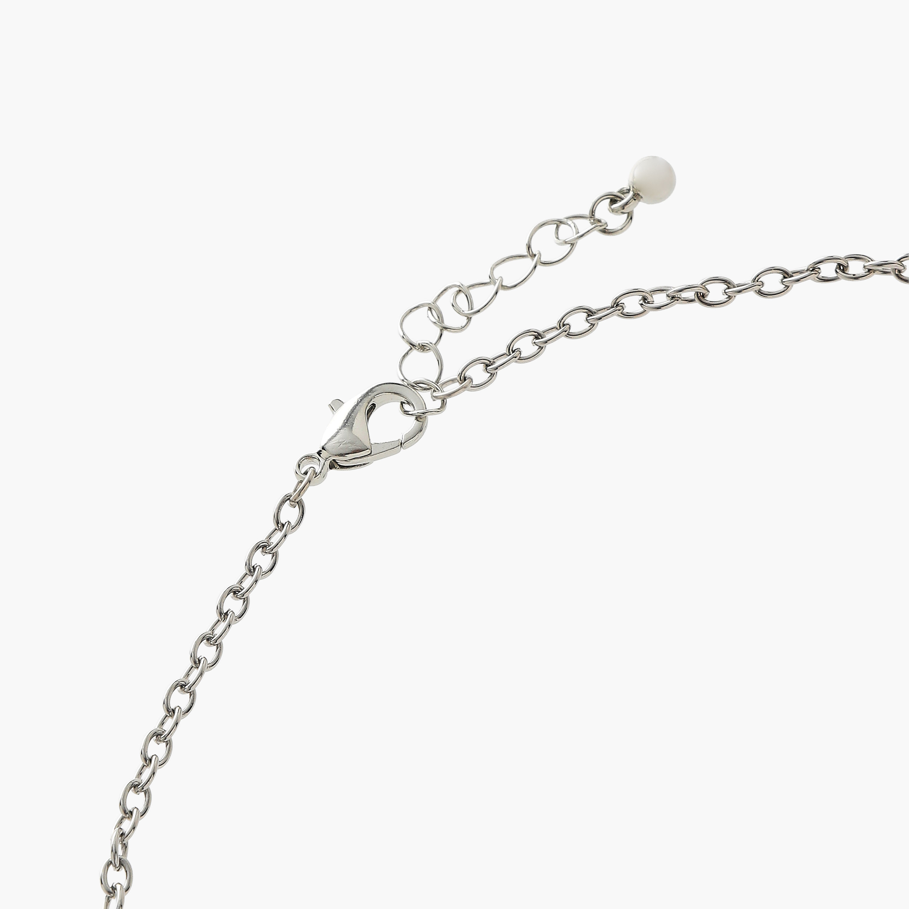 حلق وعقد بتزيينات مكعبات زيركون - طقم من قطعتين-women-watchesandjewellery-jewellery-jewellerysets-image-4