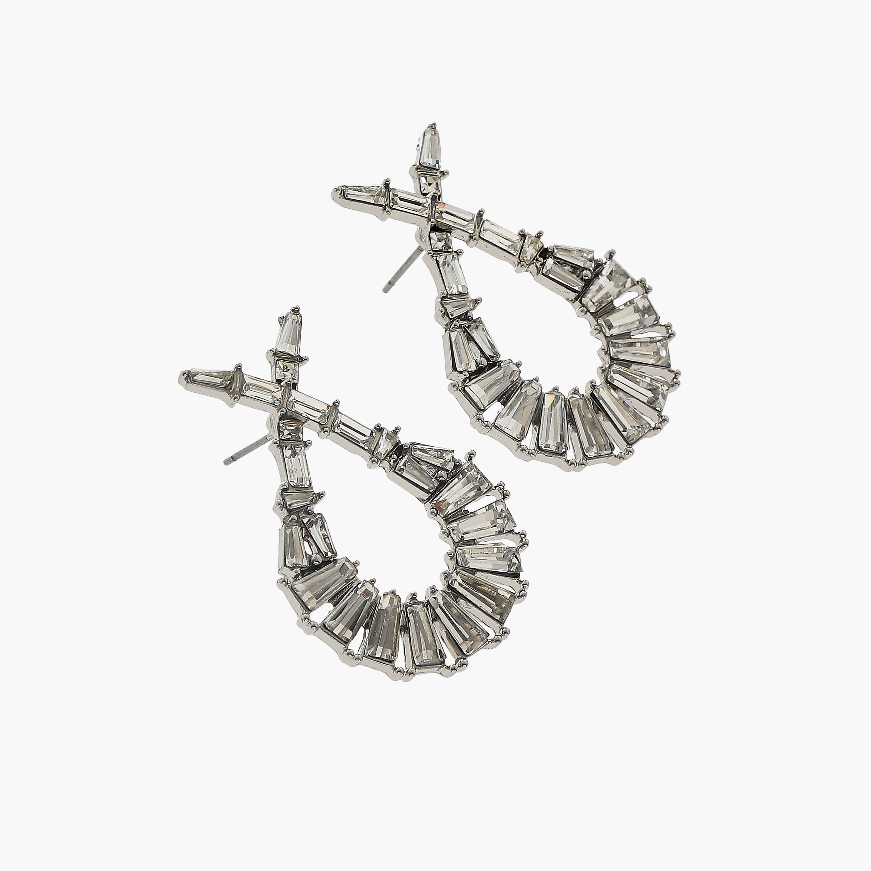 حلق وعقد بتزيينات مكعبات زيركون - طقم من قطعتين-women-watchesandjewellery-jewellery-jewellerysets-image-5