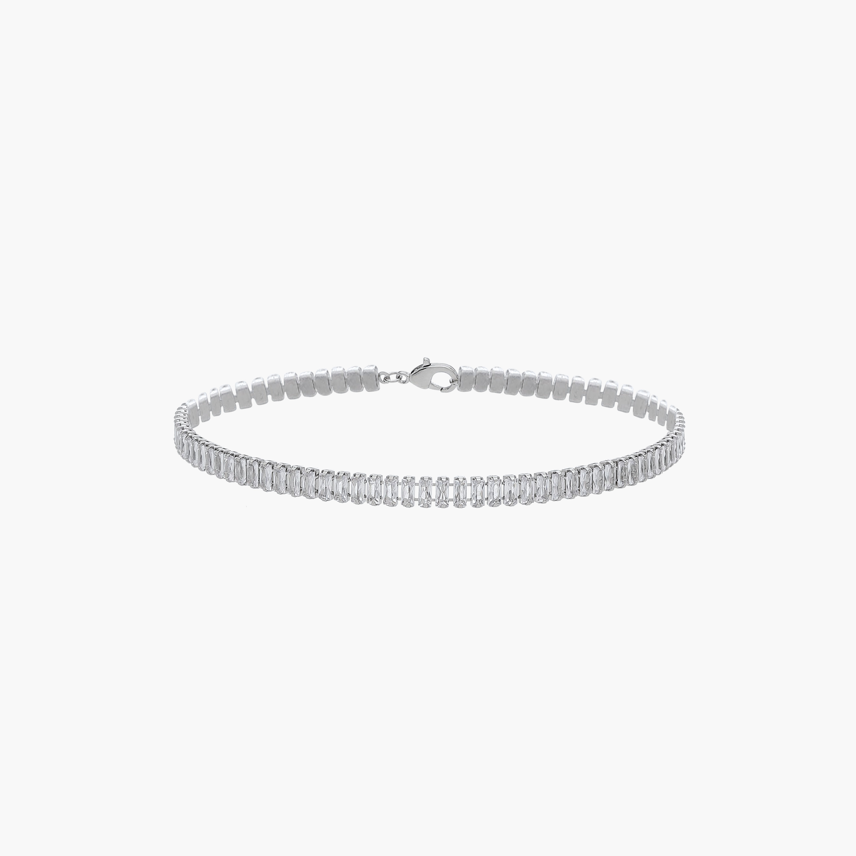 Metallic Choker Necklace with Cubic Zirconia Embellishment - Set of 3-women-watchesandjewellery-jewellery-necklacesandpendants-image-3