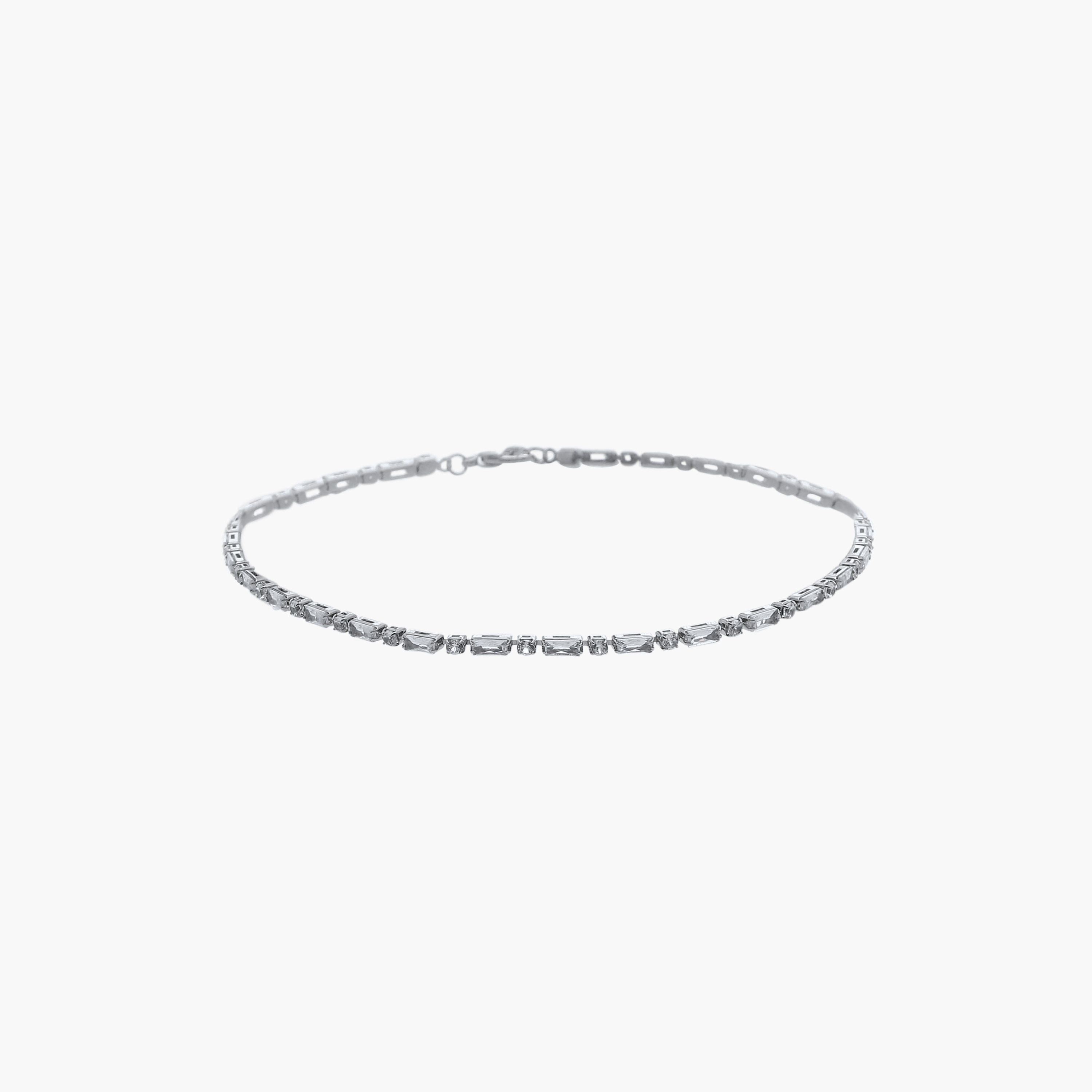 Metallic Choker Necklace with Cubic Zirconia Embellishment - Set of 3-women-watchesandjewellery-jewellery-necklacesandpendants-image-4