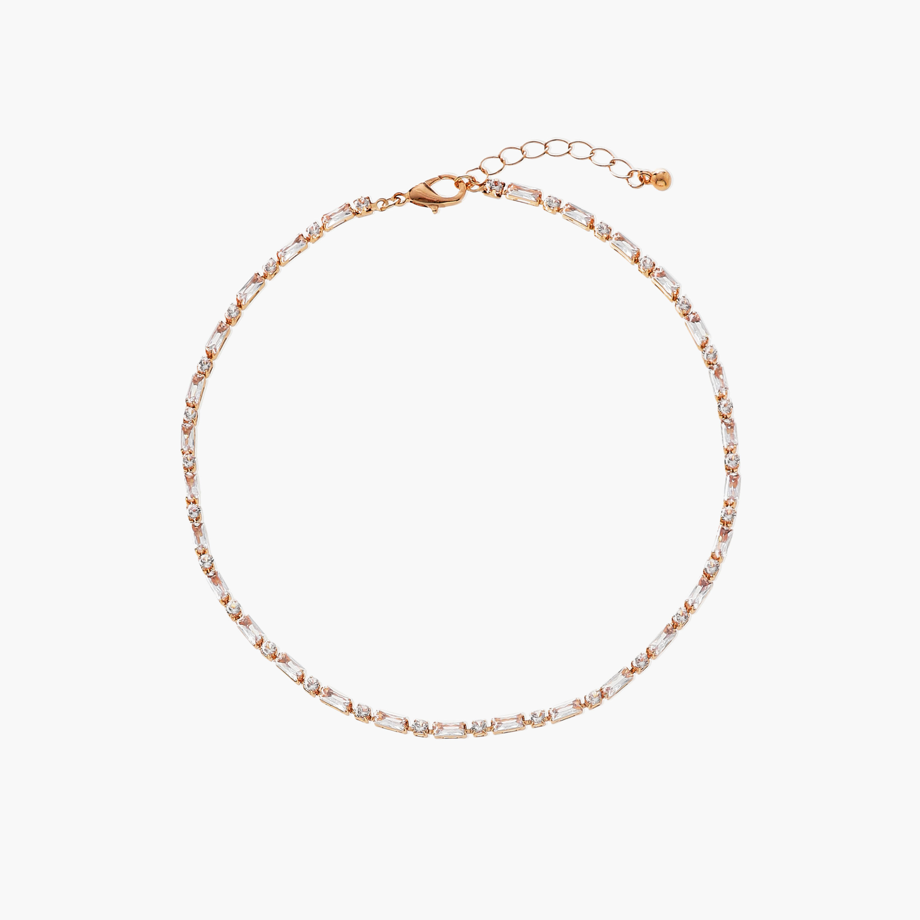 طقم قلادات 3 قطع مزينة بأحجار الزركونيا-women-watchesandjewellery-jewellery-necklacesandpendants-image-4