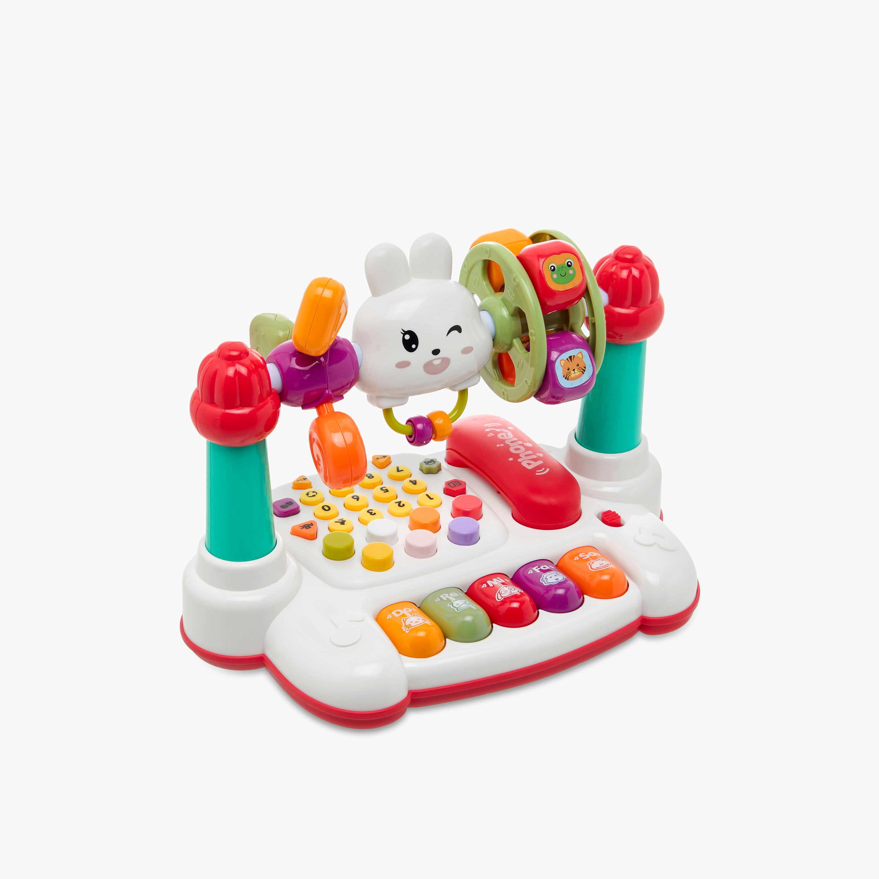 Juniors Musical Multifunctional Telephone Game Toy-toys-babyandtoddlertoys-learningtoys-image-2