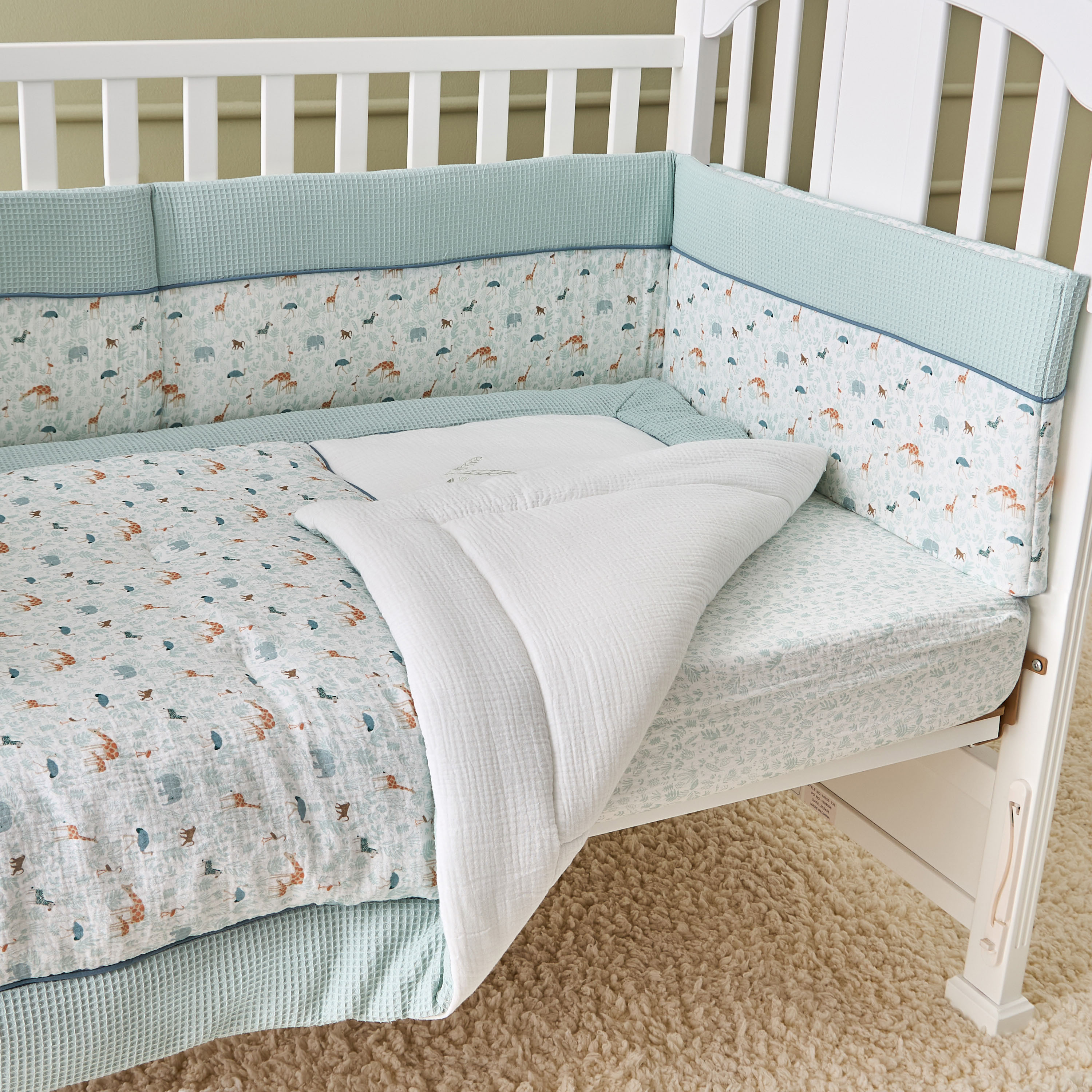 Juniors Baby Bedding Set with Safari Print-baby-nursery-babybedding-image-6