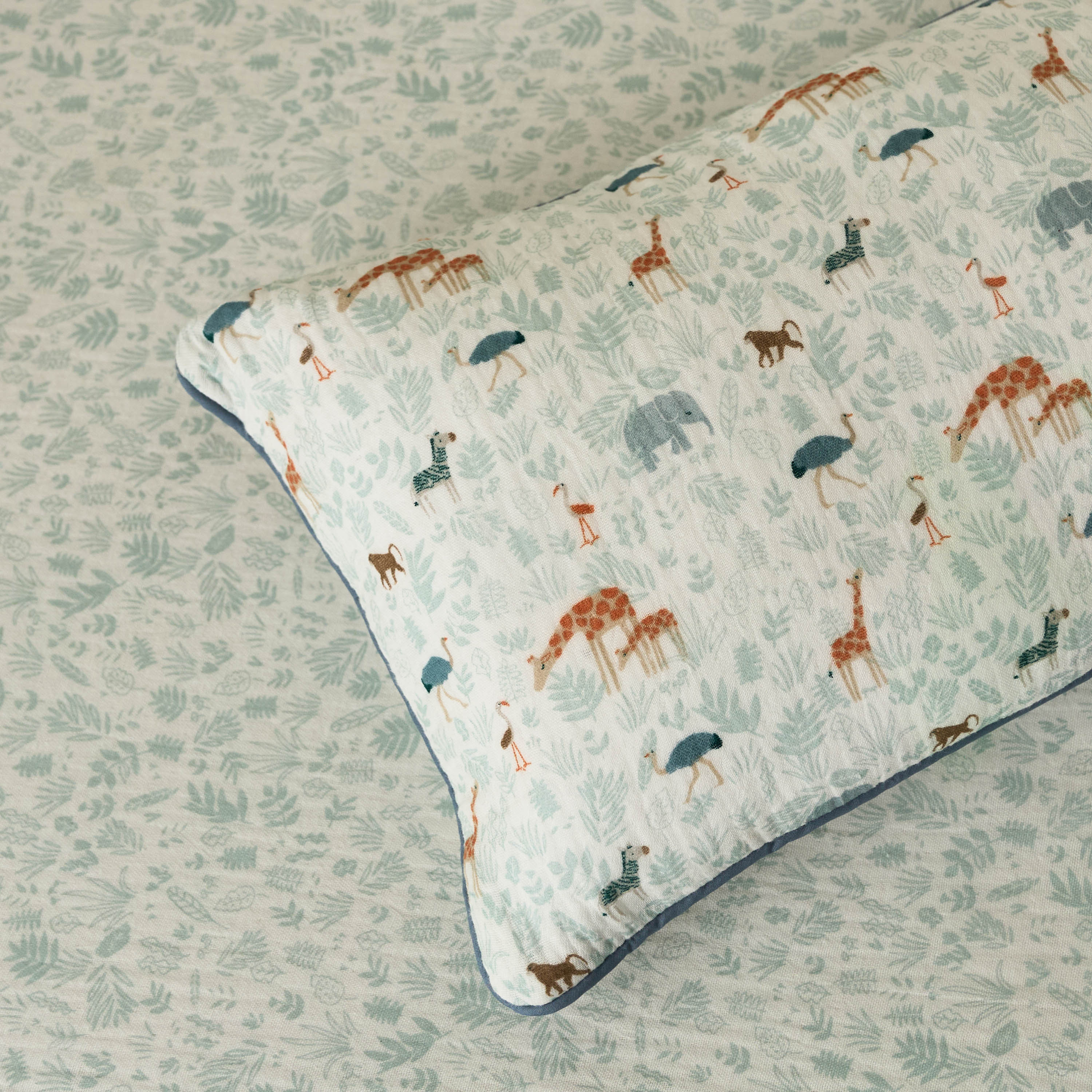 Juniors Dodoma Muslin Pillow with Print, 42x68 cm-baby-nursery-babybedding-image-2