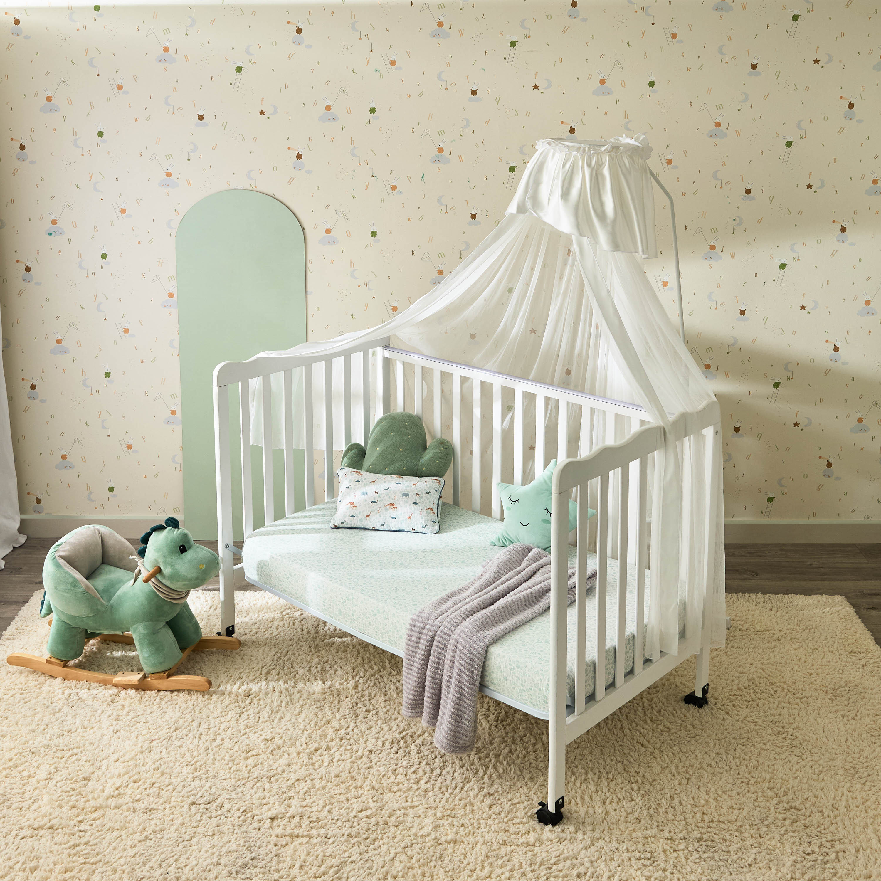 Juniors Dodoma Muslin Pillow with Print, 42x68 cm-baby-nursery-babybedding-image-5