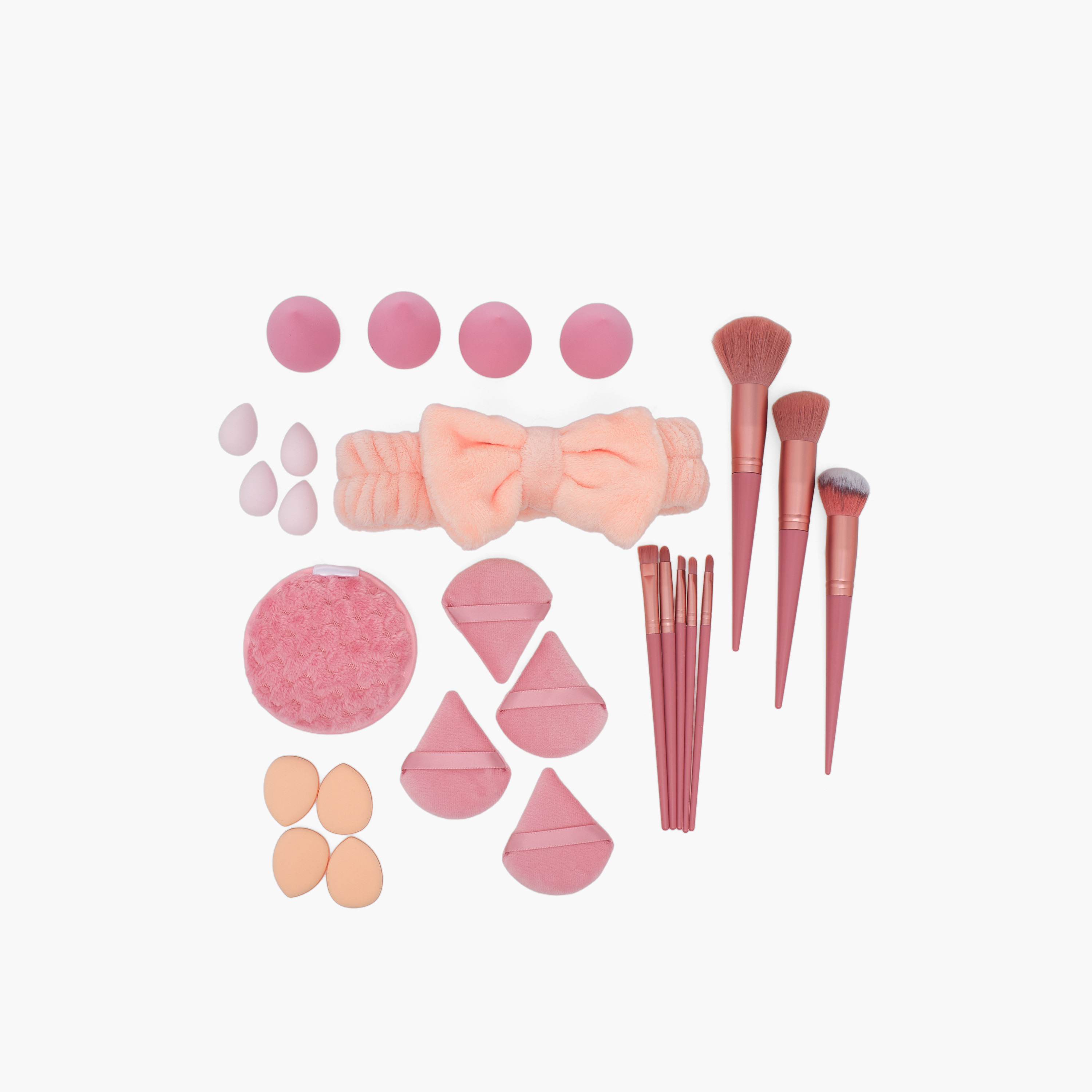 Assorted 32-Piece Beauty Accessory and Bag Set-beautyandpersonalcare-makeup-brushesandaccessories-accessories-image-2