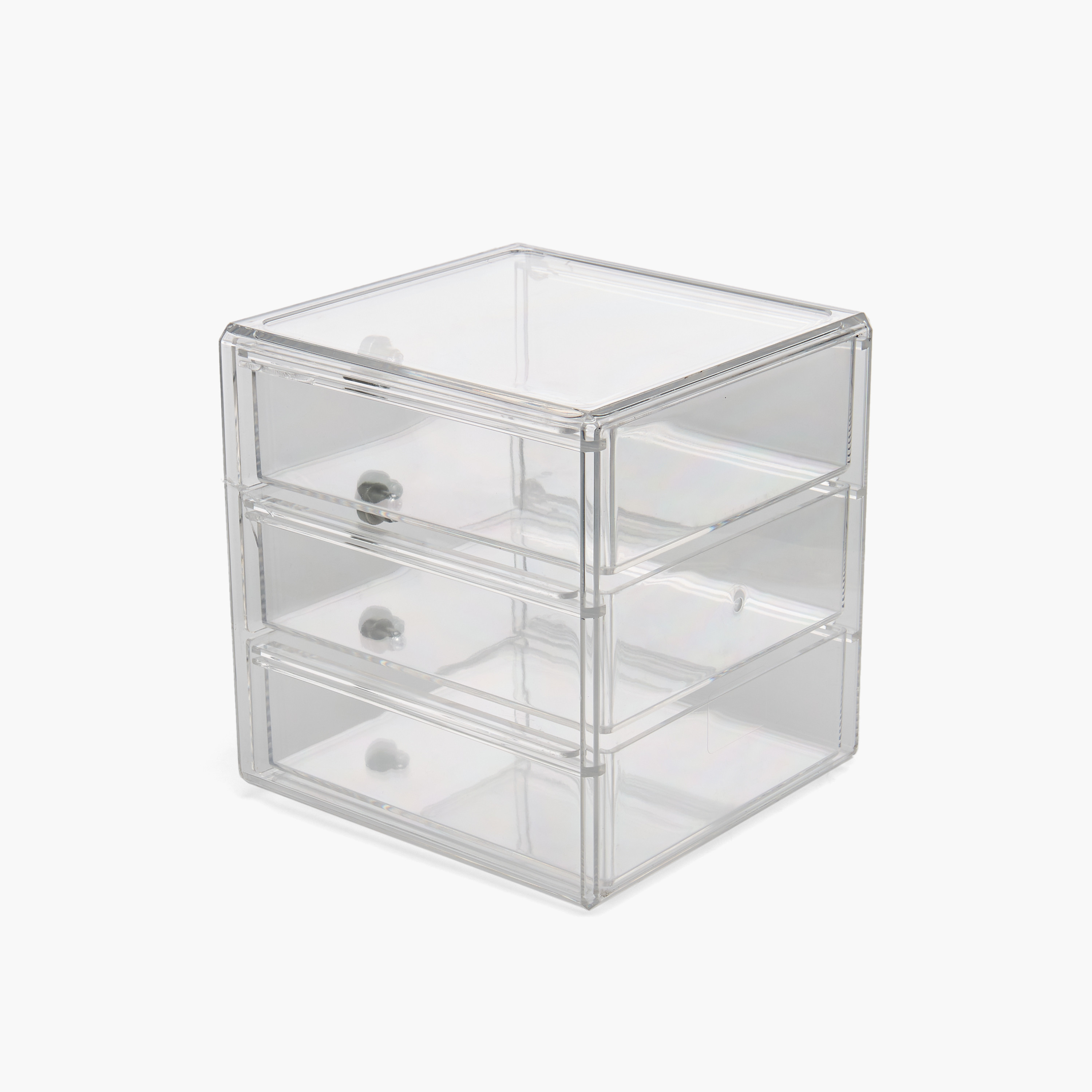 Solid 3-Tiered Makeup Organiser-household-storage-cosmeticorganizing-makeuporganizersandsets-image-3