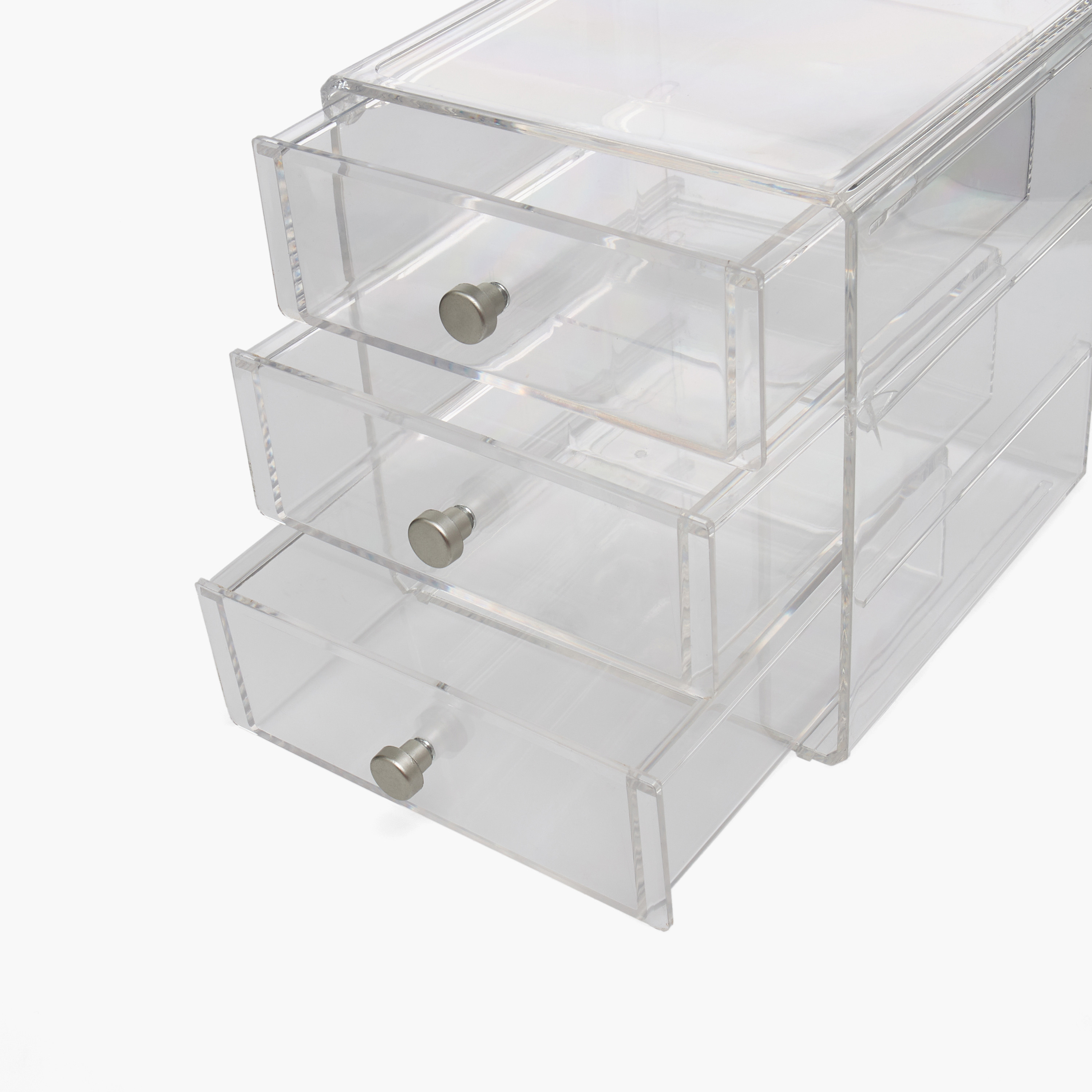 Solid 3-Tiered Makeup Organiser-household-storage-cosmeticorganizing-makeuporganizersandsets-image-4